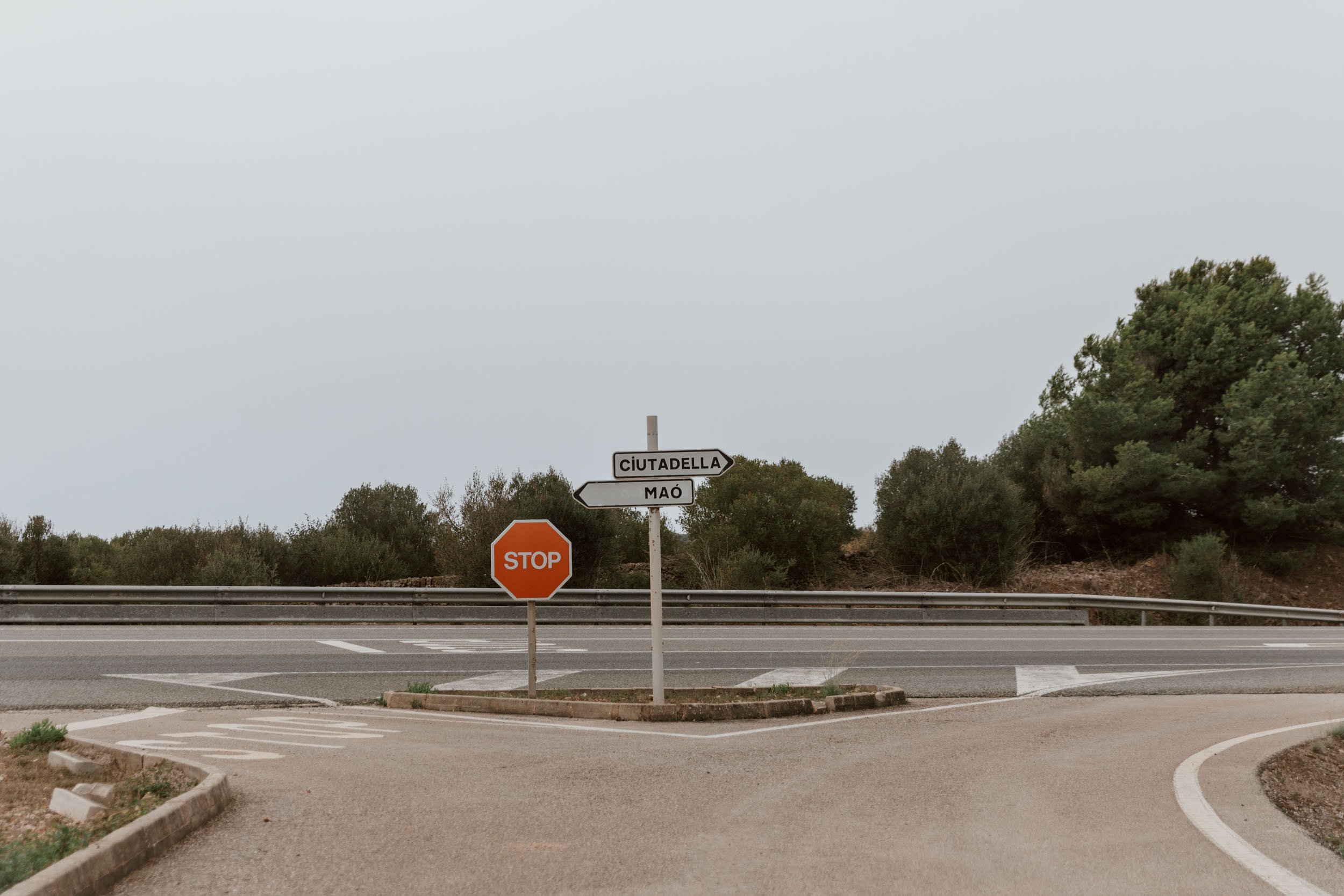 main-road-menorca-sign