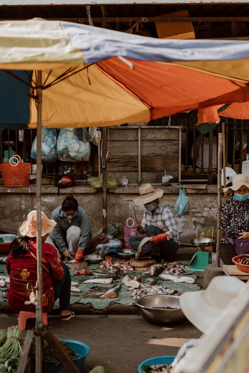 Battambang Market, Cambodia