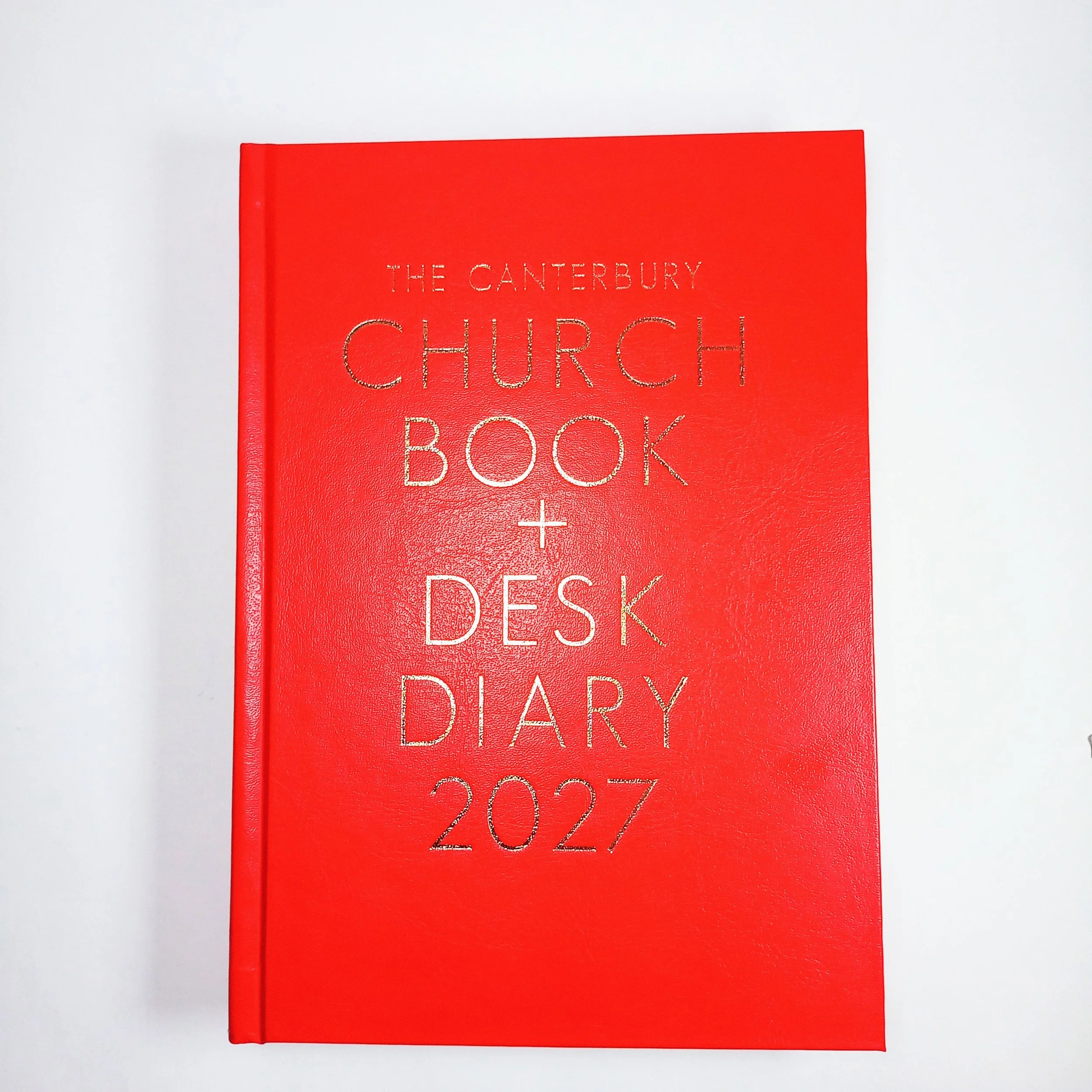 The Canterbury Church Book & Desk Diary 2027