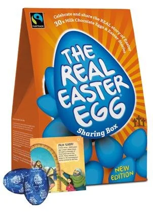 The Real Easter Egg - Sharing Pack of 30 Eggs and 30 Activity Booklets