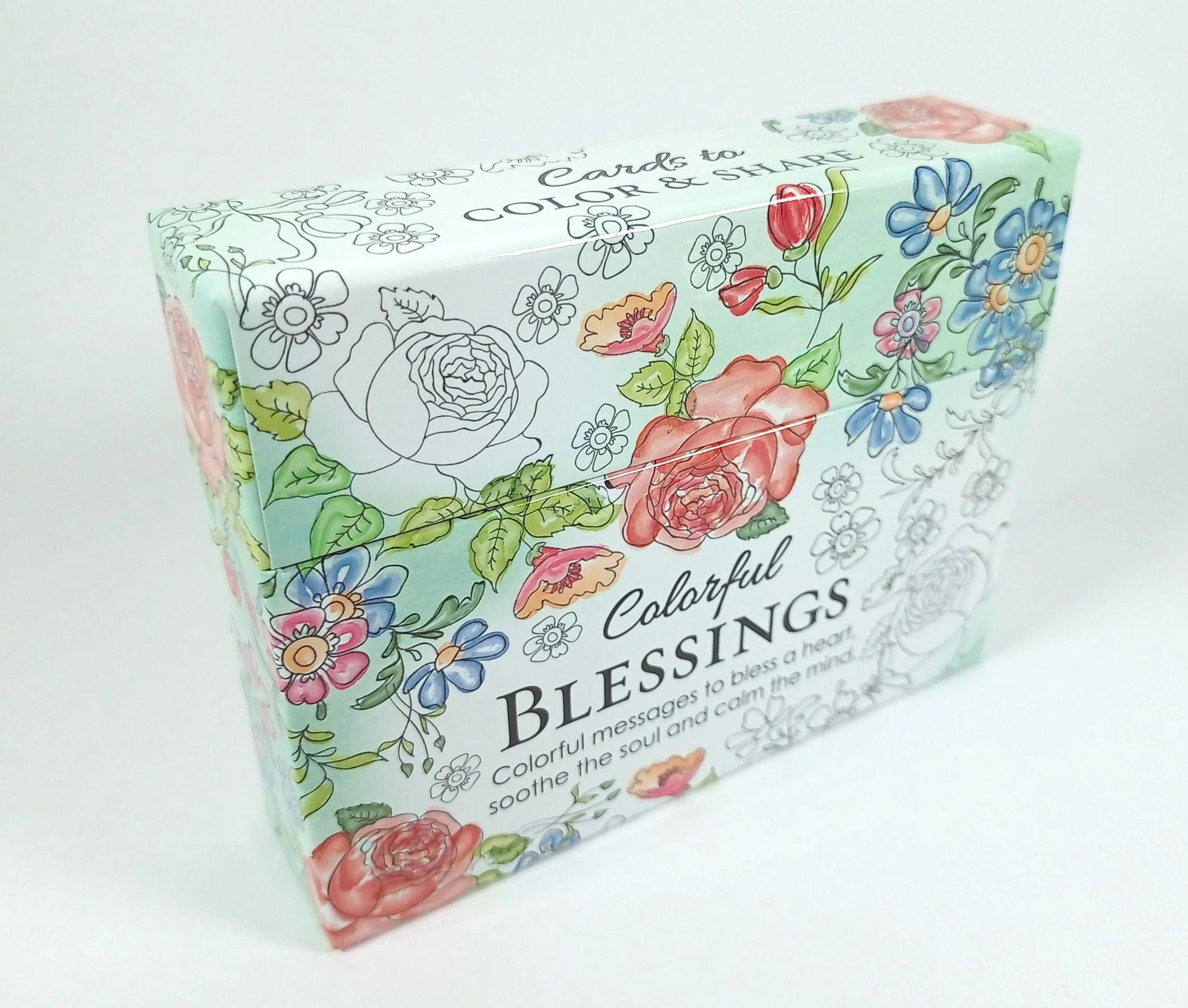 Colorful Blessings: Colorful messages to bless a heart, soothe the soul and calm the mind.