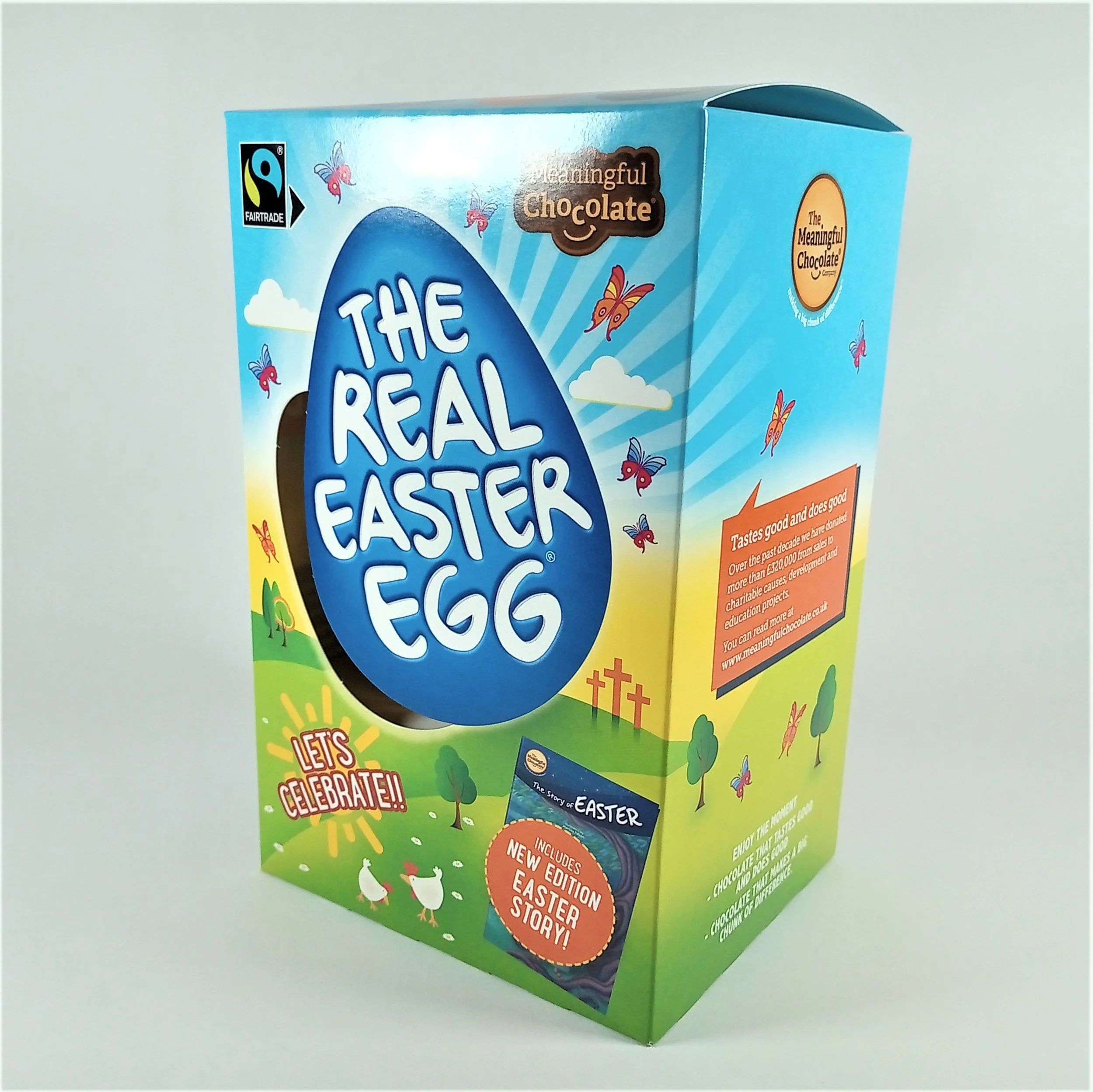 The Real Easter Egg - Original, Fairtrade with activity book