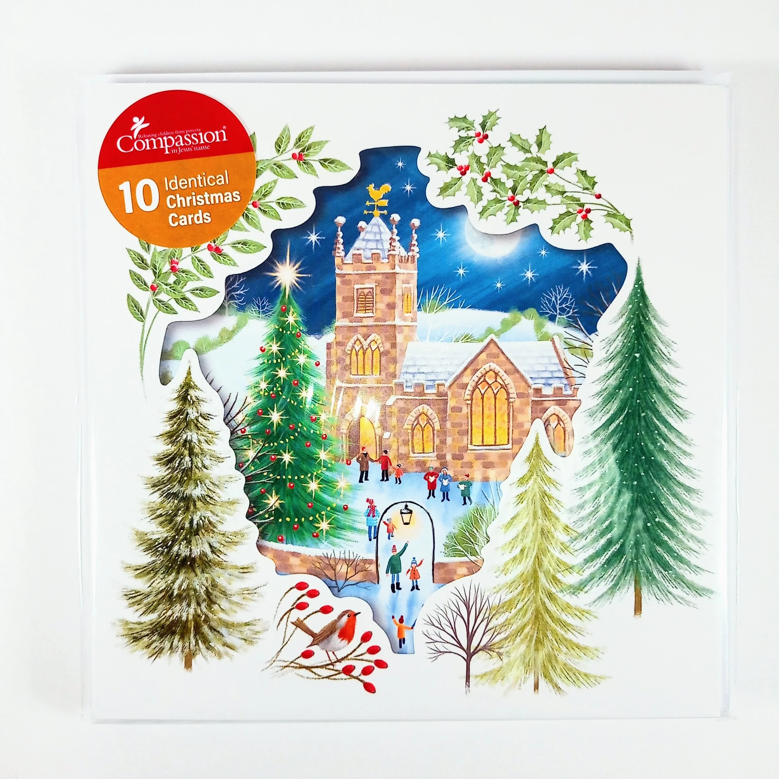 Compassion Carol Service Christmas Cards 10 Pack