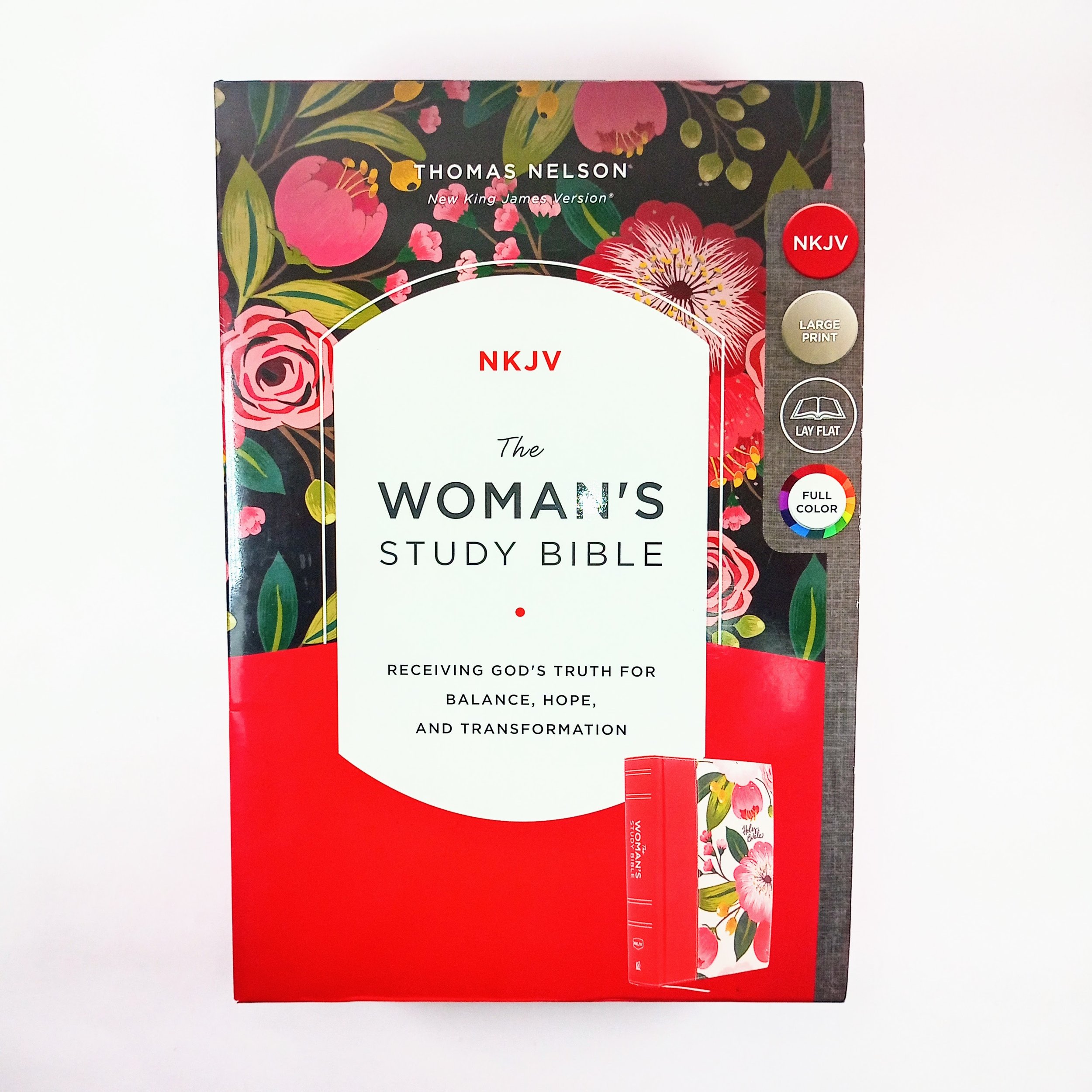 The Woman's Study Bible, NKJV, Full-Colour Hardback