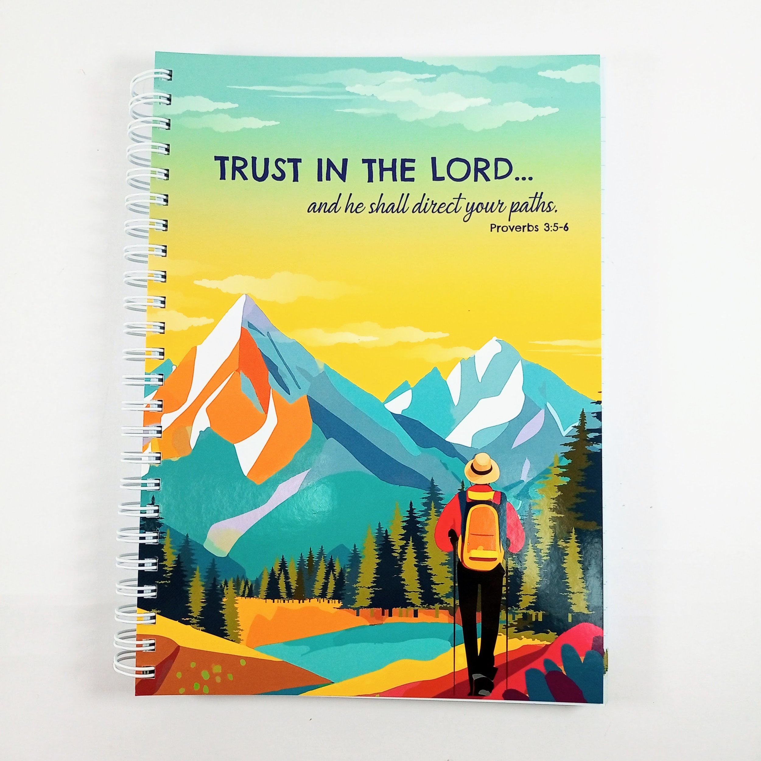 Notebook Spiral Bound Trust In The Lord