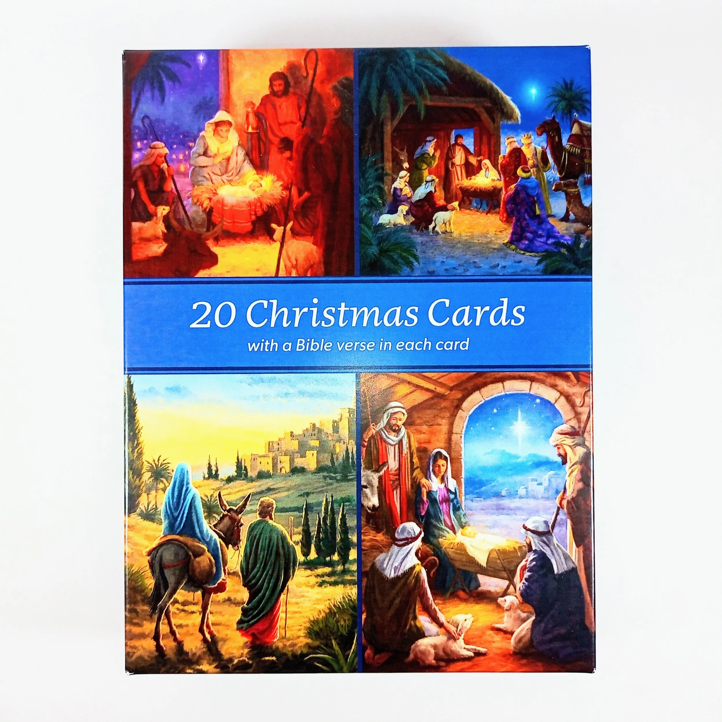 Traditional Nativity Box 20 Cards