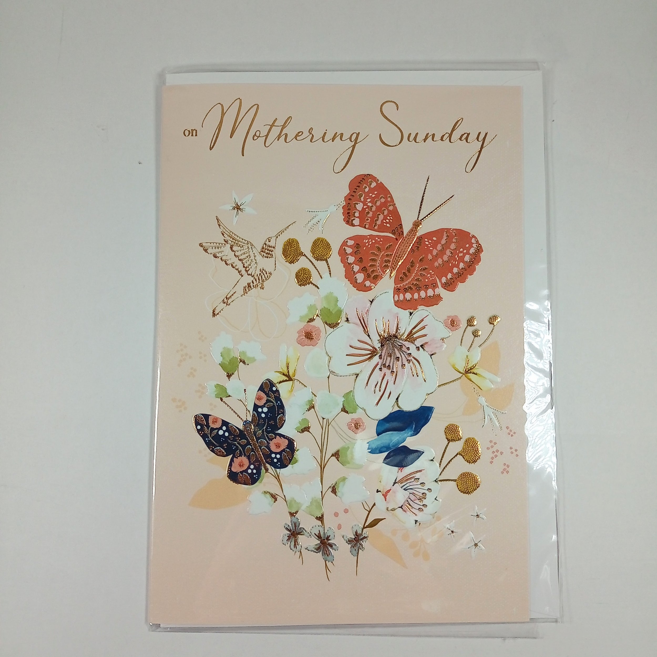 Mothering Sunday card Butterflies