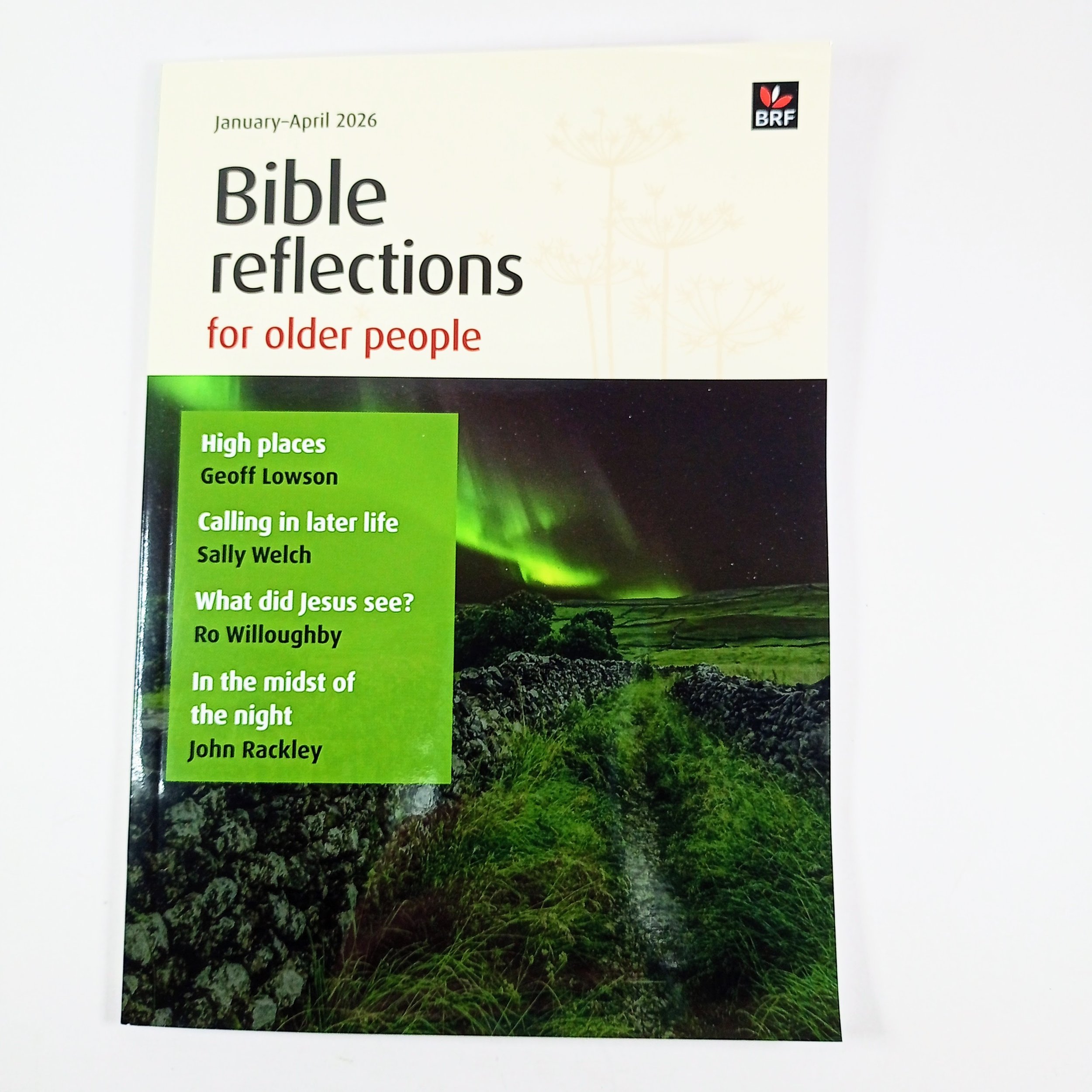 Bible Reflections For Older People January to April 2026