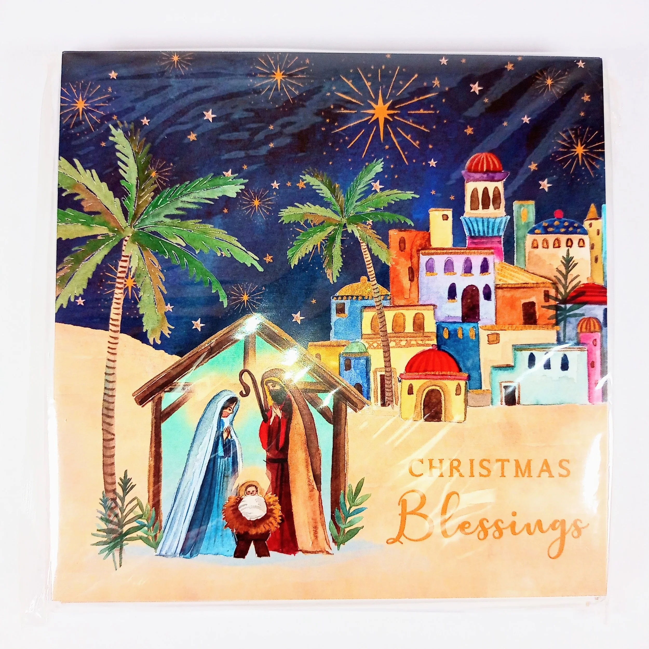 Tearfund Christmas Blessings Nativity Cards Pack of 10