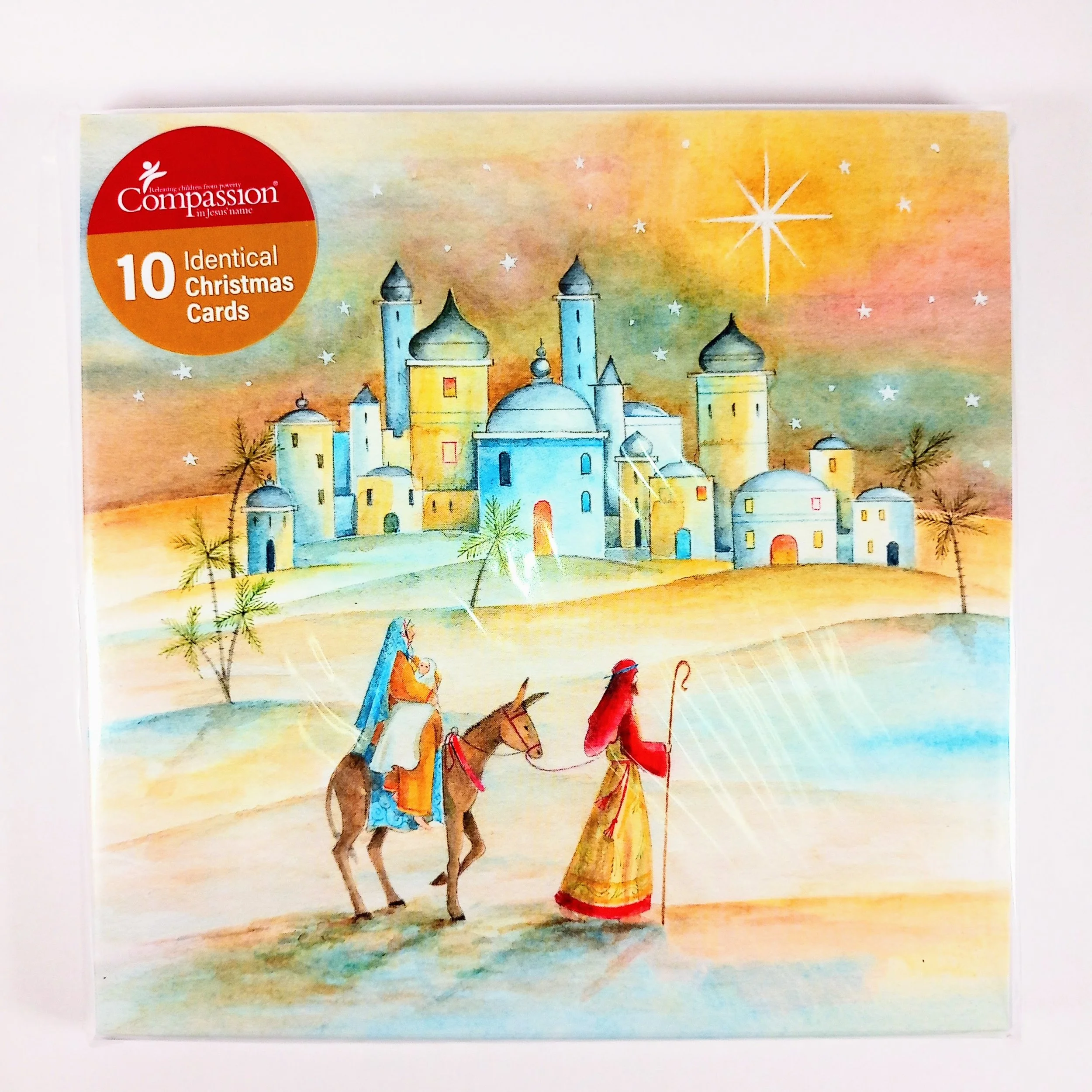Compassion Up To Bethlehem Christmas Cards 10 Pack