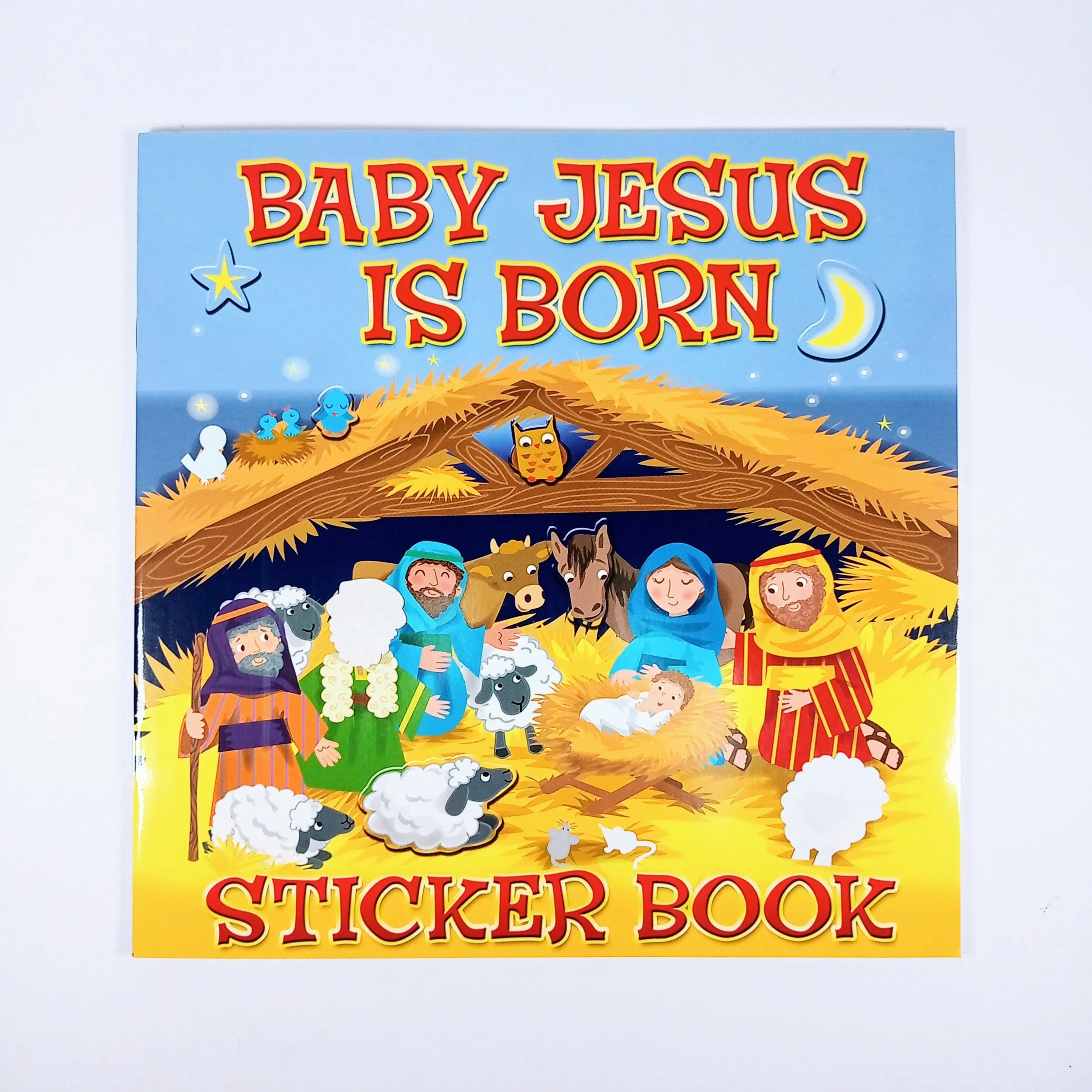 Baby Jesus is Born Sticker Book by Karen Williamson