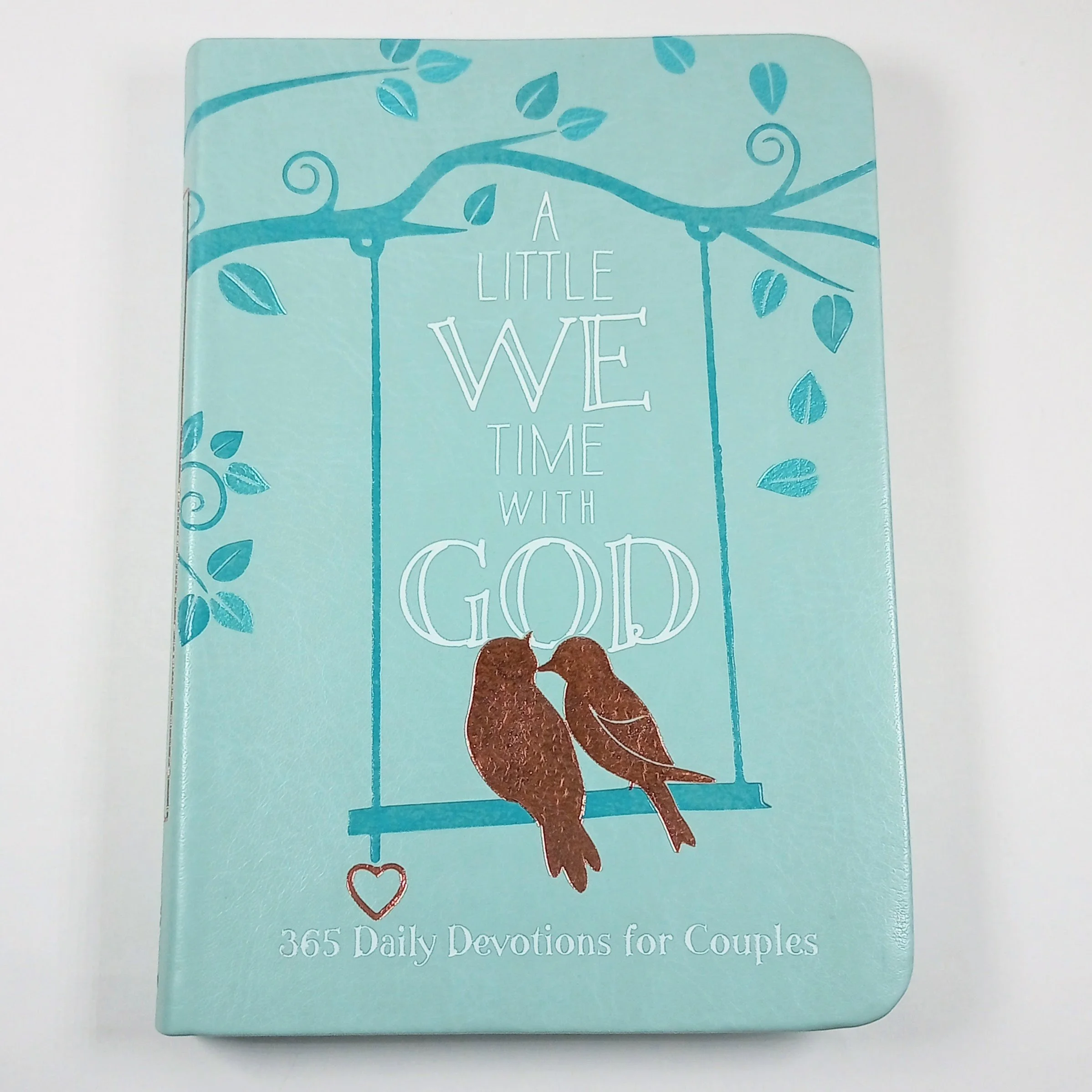 A Little We Time With God 365 for Couples Leather Effect