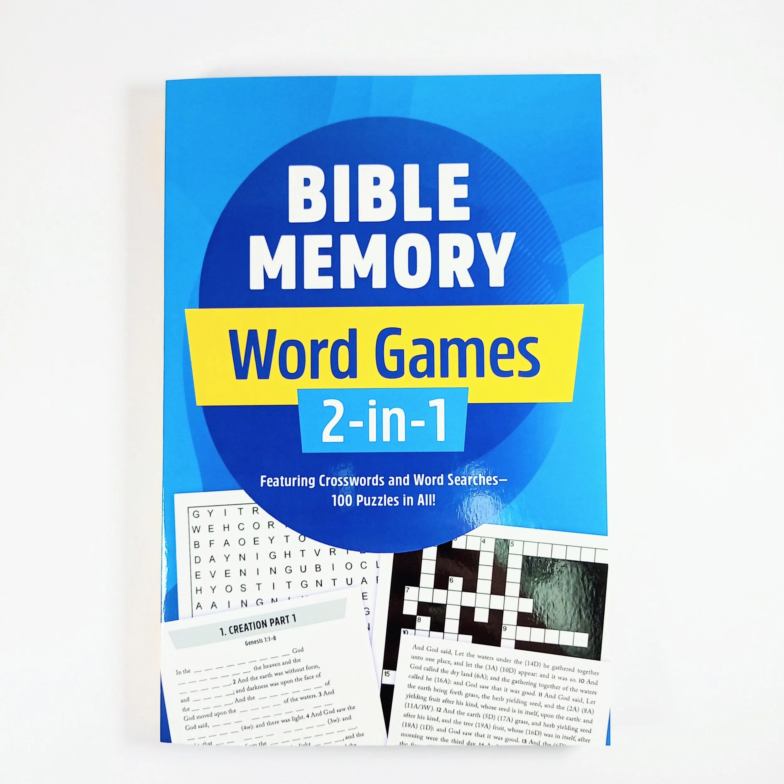 Bible Memory Word Games 2 in 1