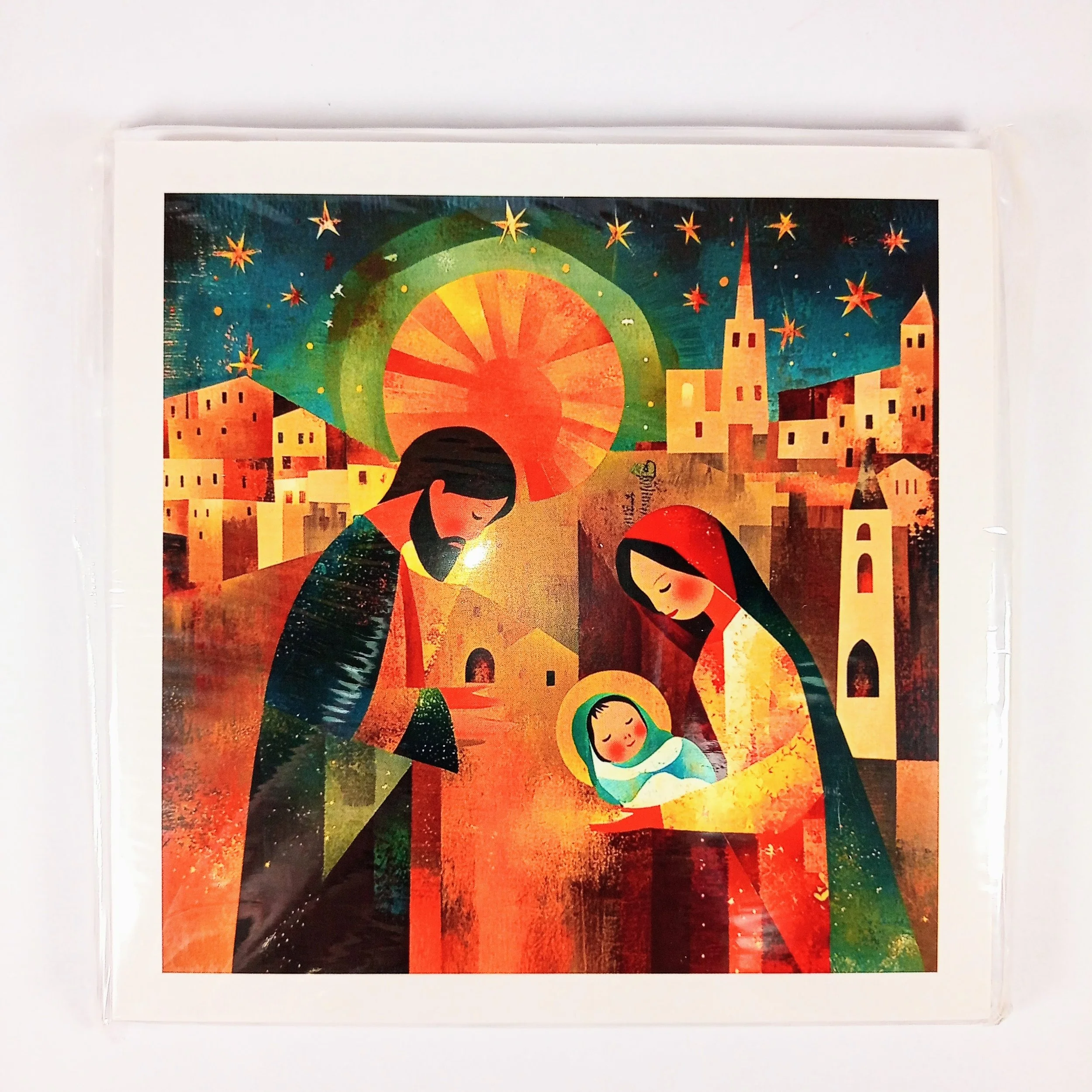 Tearfund Contemporary Nativity Christmas Cards Pack of 10