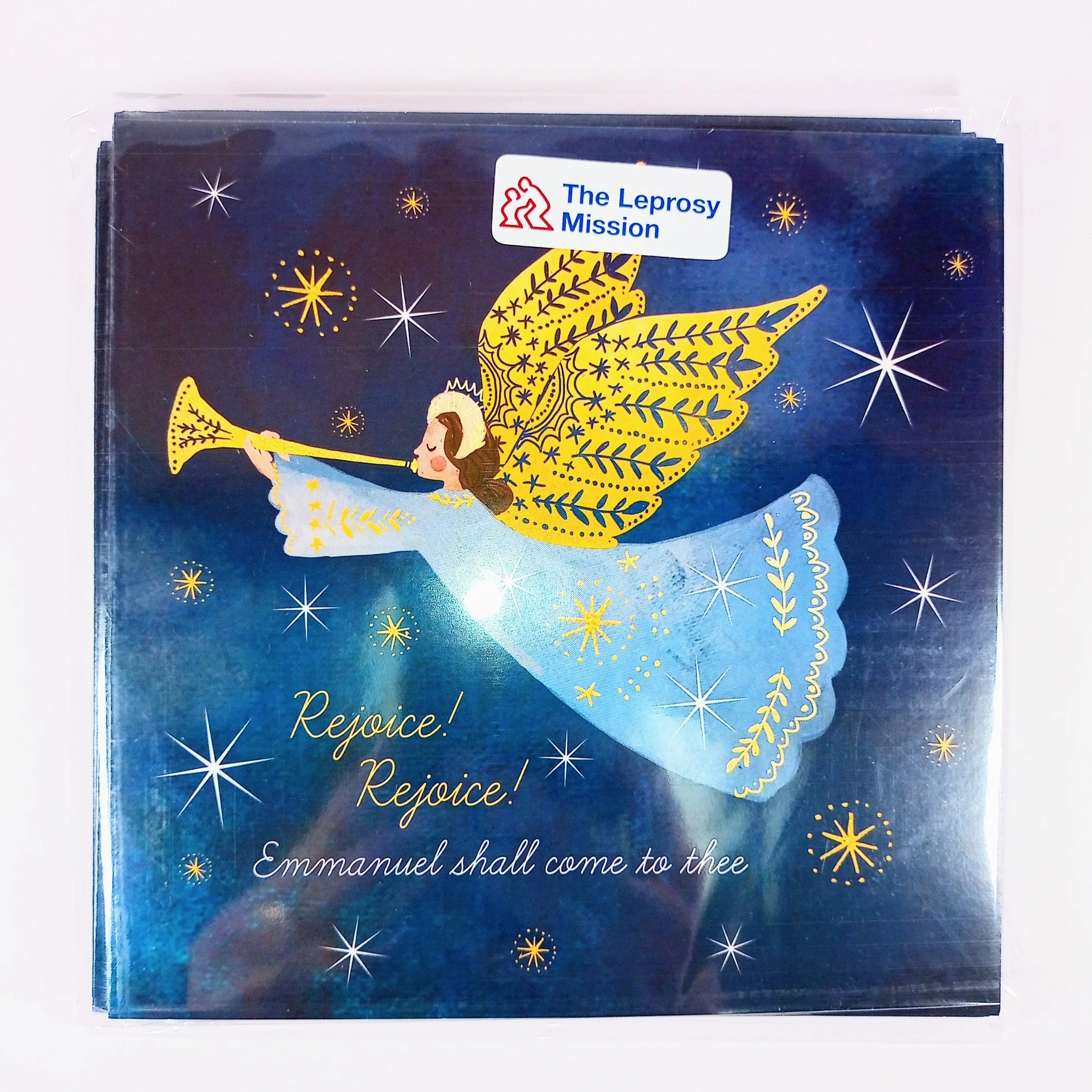 TLM Rejoicing Angel 10 Pack Christmas Cards