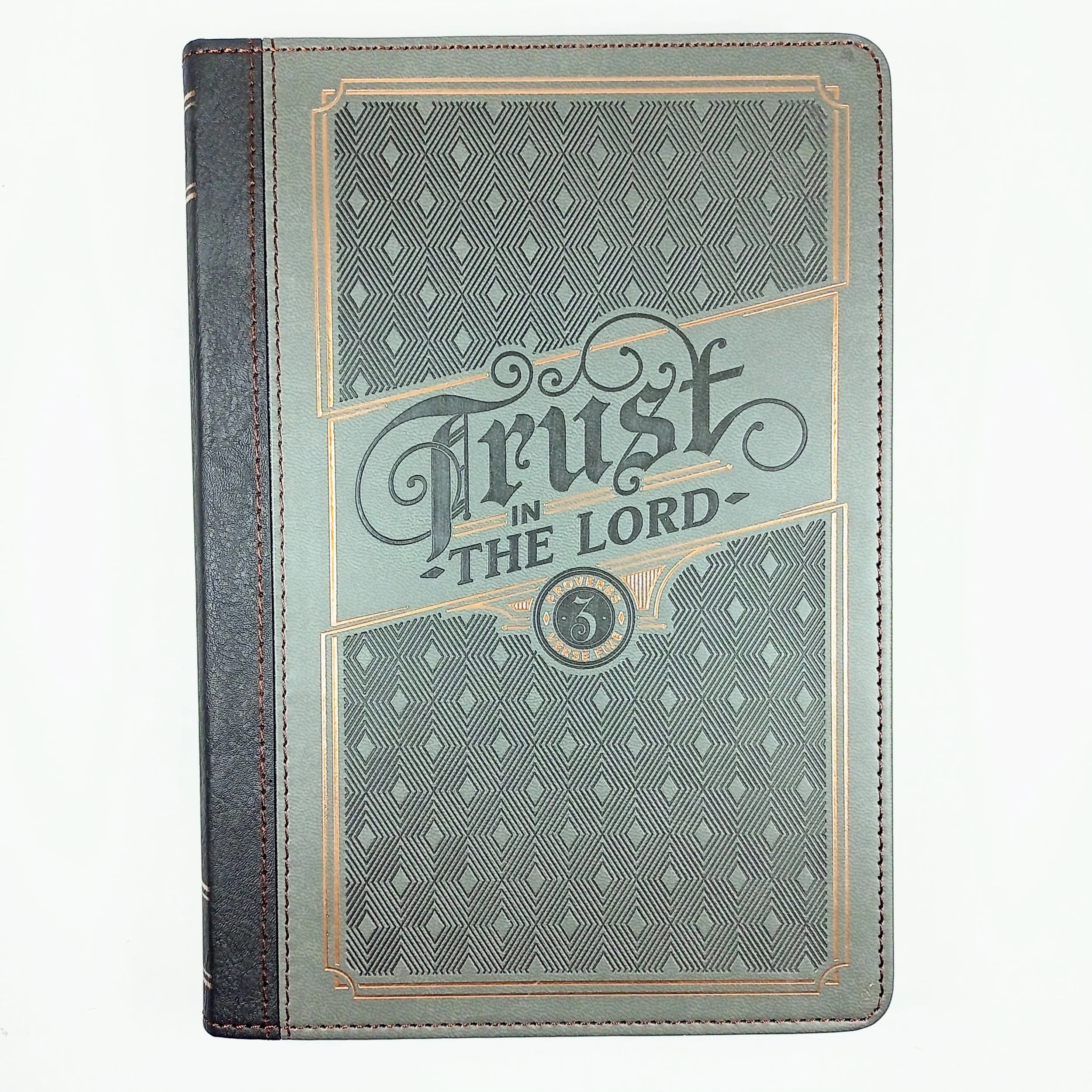 Journal Trust In The Lord Charcoal