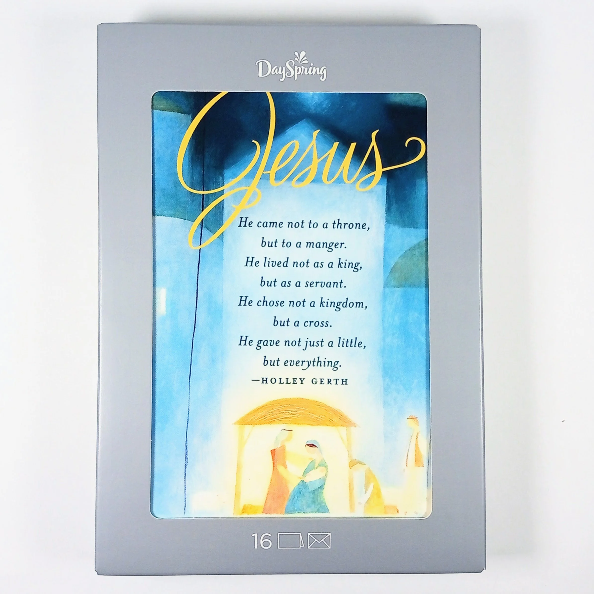 Christmas Boxed Cards: Jesus He Came (Pack Of 16)