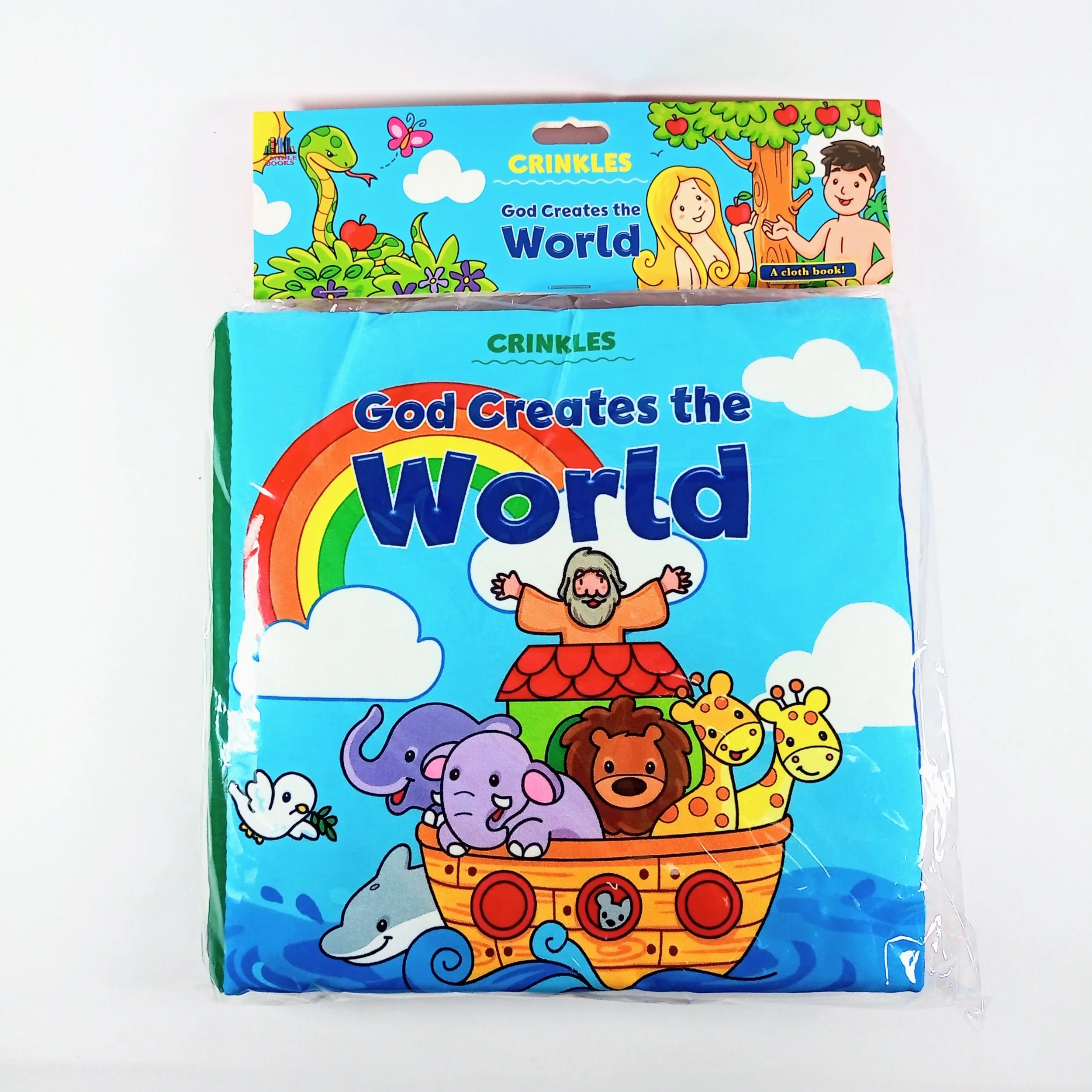 God Creates the World: A Crinkles Clothbook!