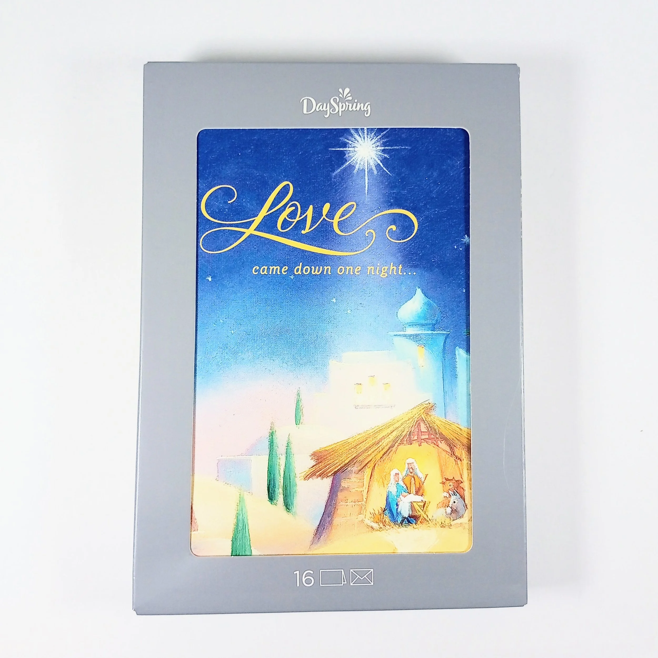 Christmas Boxed Cards: Love Came Down (Pack Of 16)