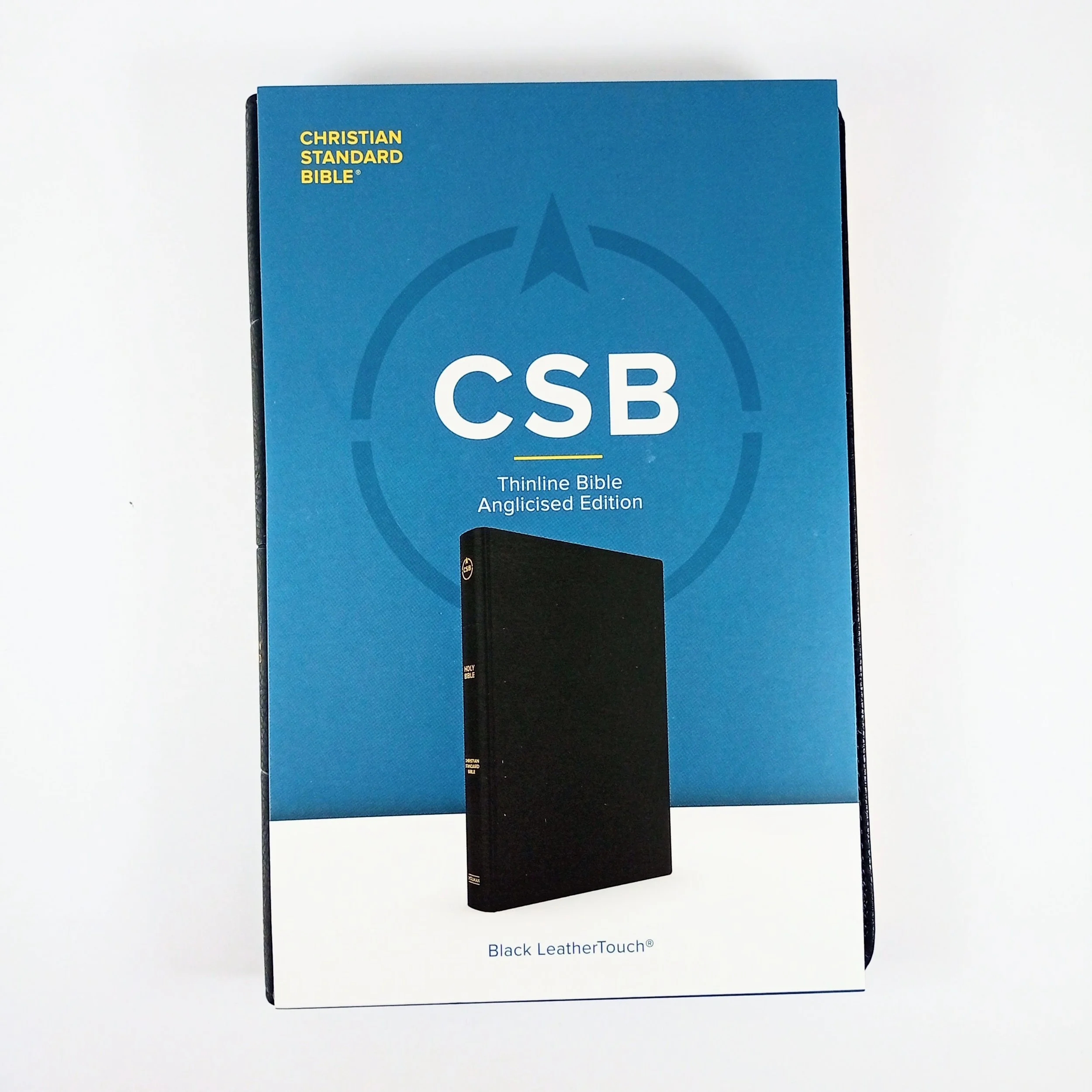 CSB Thinline Bible Anglicised Edition Black LeatherTouch Bible