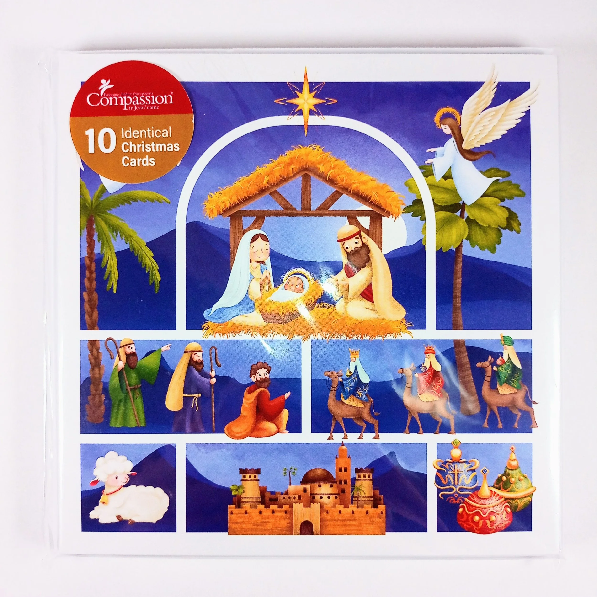 Compassion Cute Nativity 10 Pack