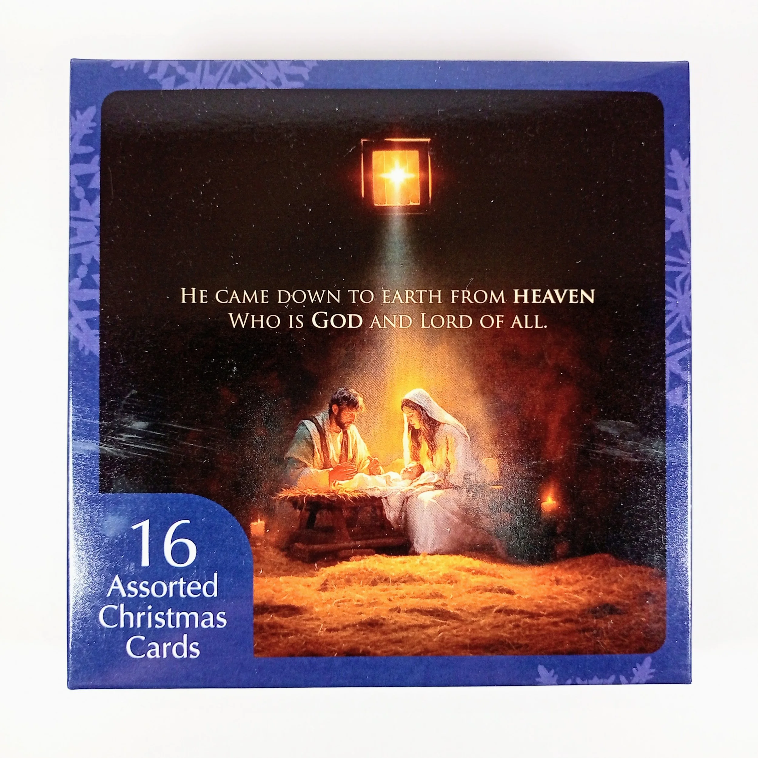 Christmas Boxed Cards: He Came Down (Pack of 16)
