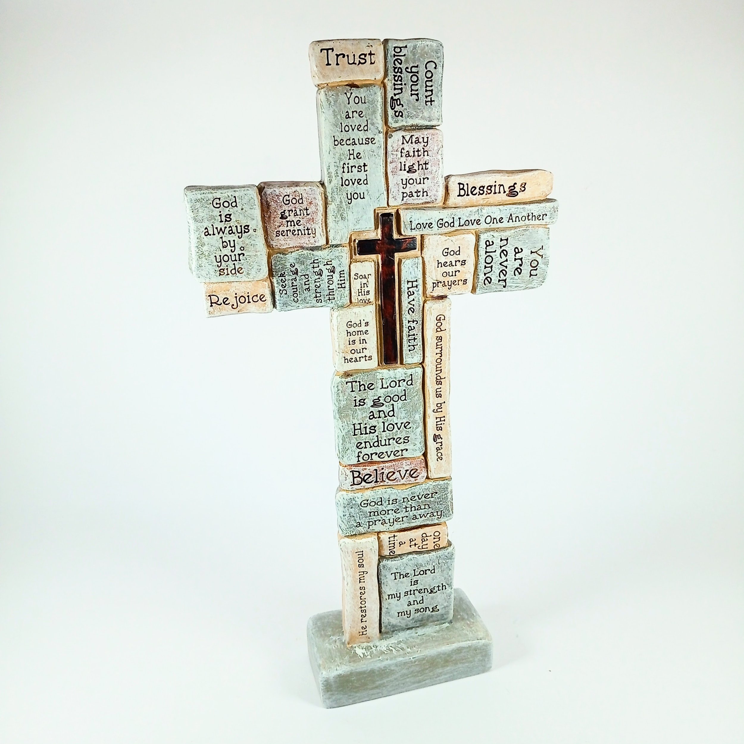 Resin Bible Crossword Cross