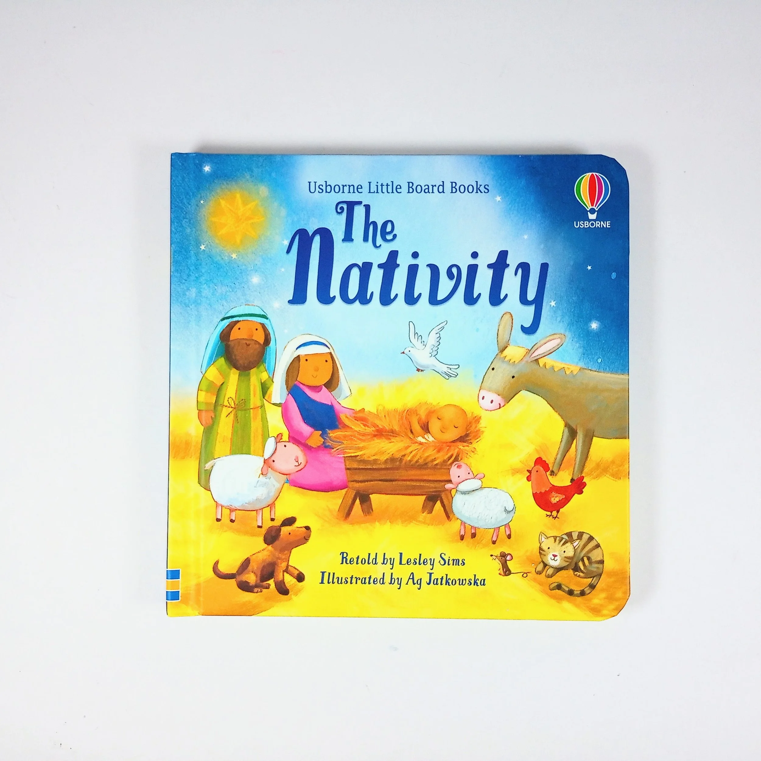 The Nativity Board Book Retold by Lesley Sims