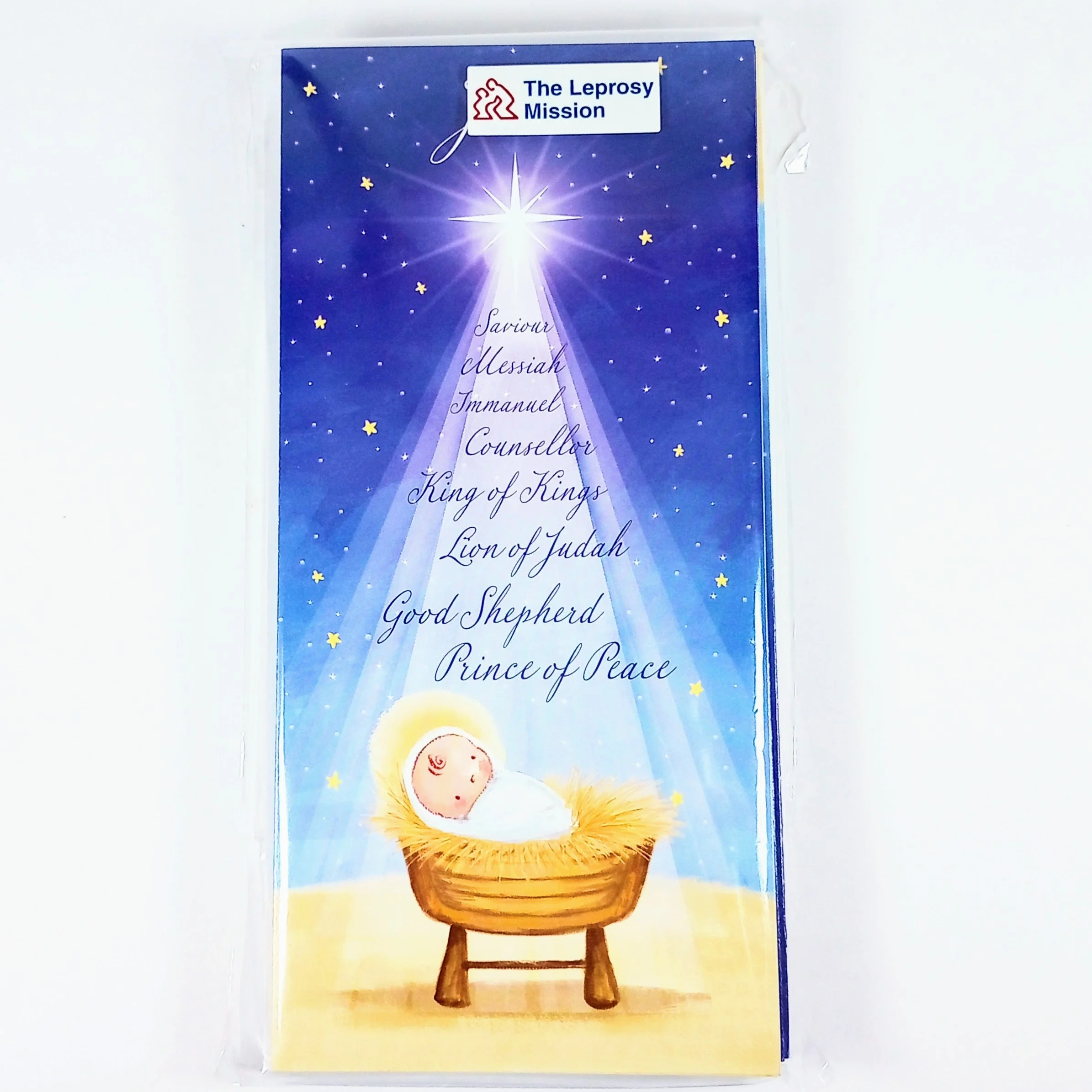 TLM Christmas Cards Baby Jesus 10 pack
