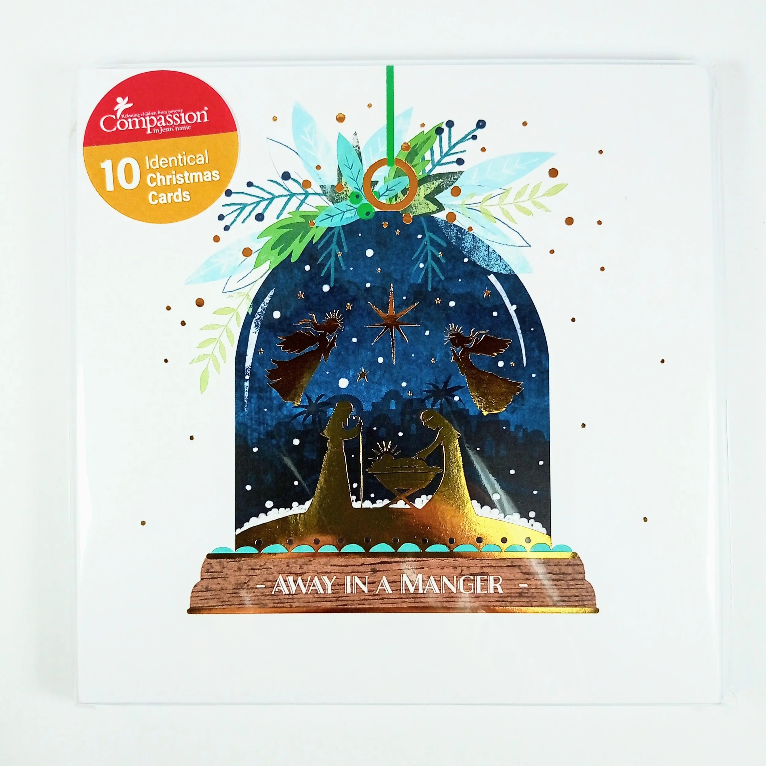 Compassion Away In A Manger 10 pack