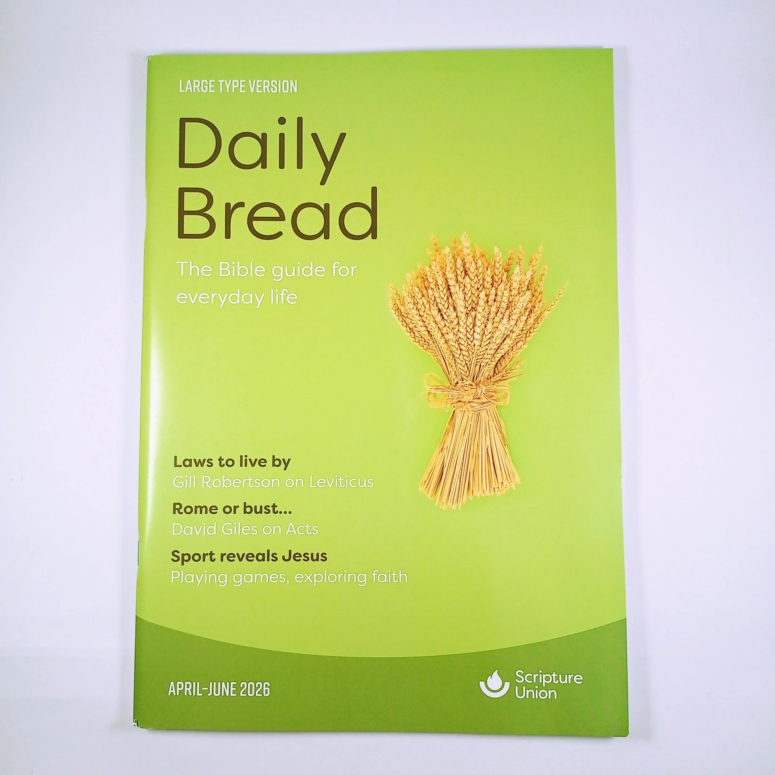 Daily Bread Large Print April - June 2026
