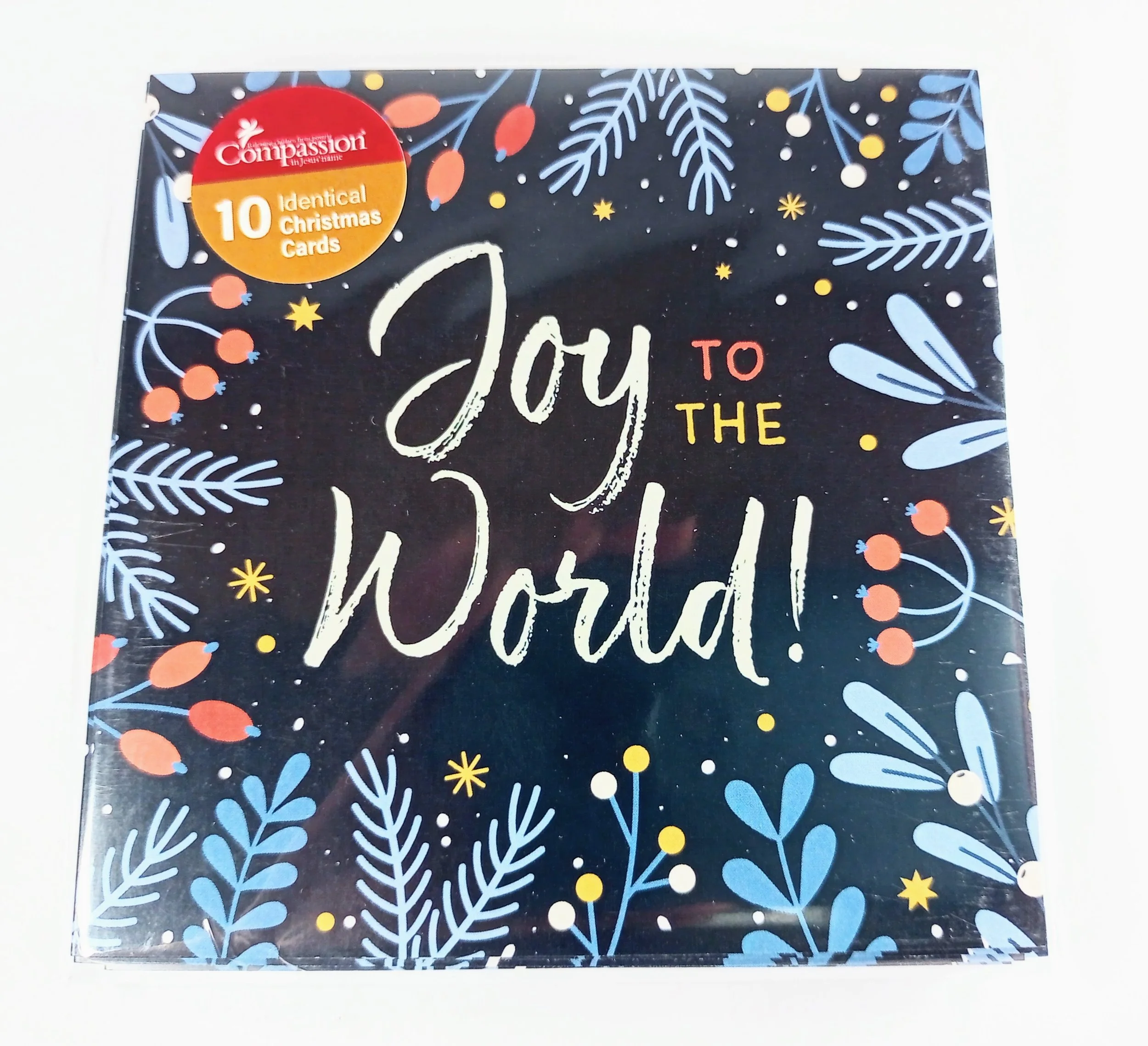Compassion Christams Cards 10 Pack Joy to the World
