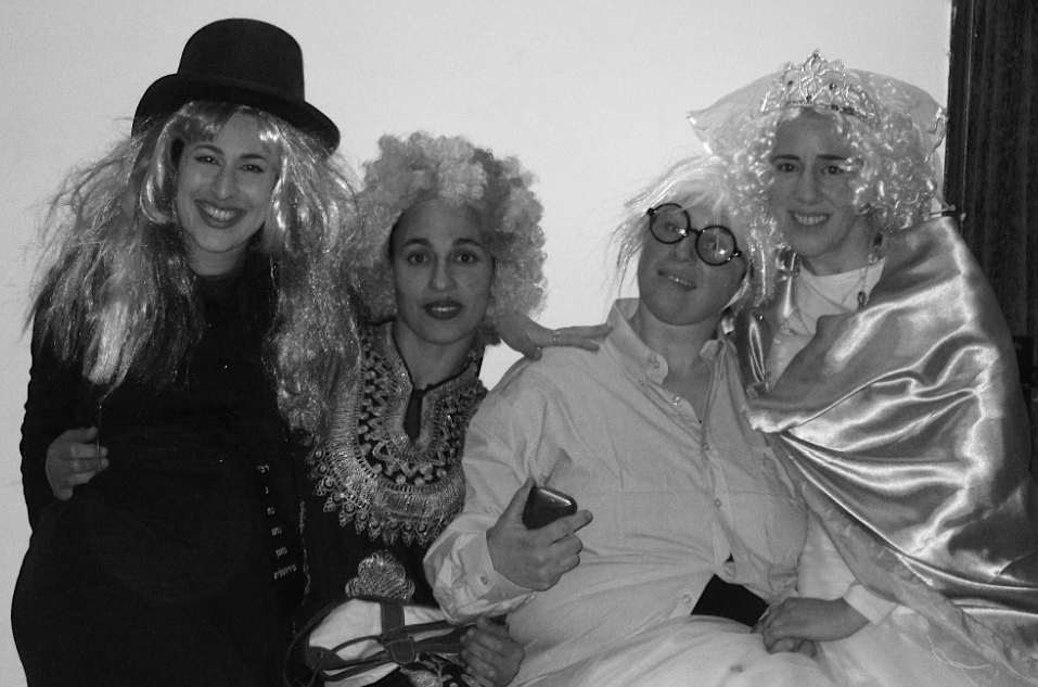 ILana, Shiran , Azamra, Aderet, Purim 2014