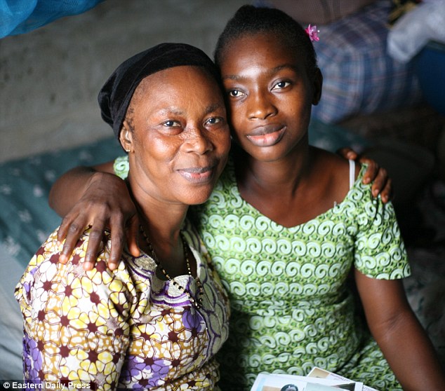The Mail Online shared the story of 'Miracle Girl' Tenneh Cole who Street Child are now supporting to become a seamstress.