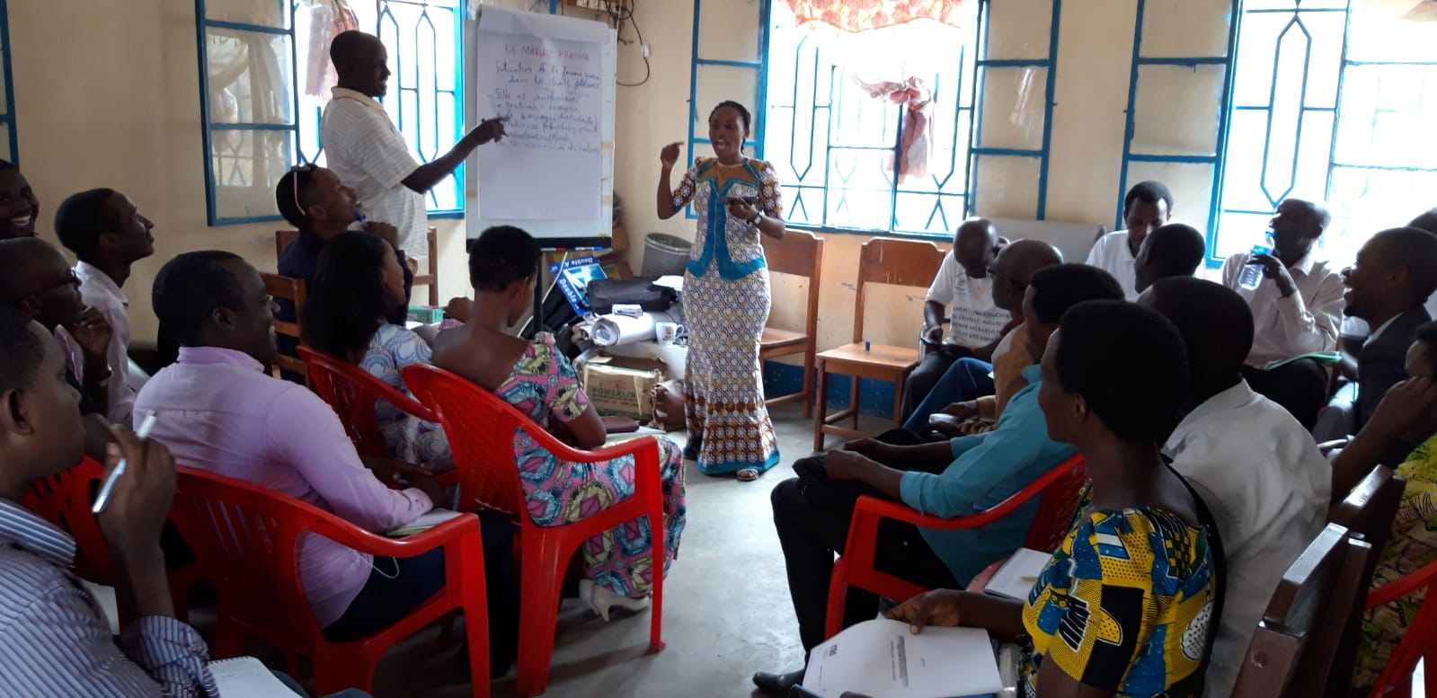 Prior to the launch of Street Child’s ‘Safer Schools’ Programme, staff training was led by EMI’s Gender, Rights and Inclusion Team Leader, Sylvie, on topics such as early and forced marriage and gender equality.