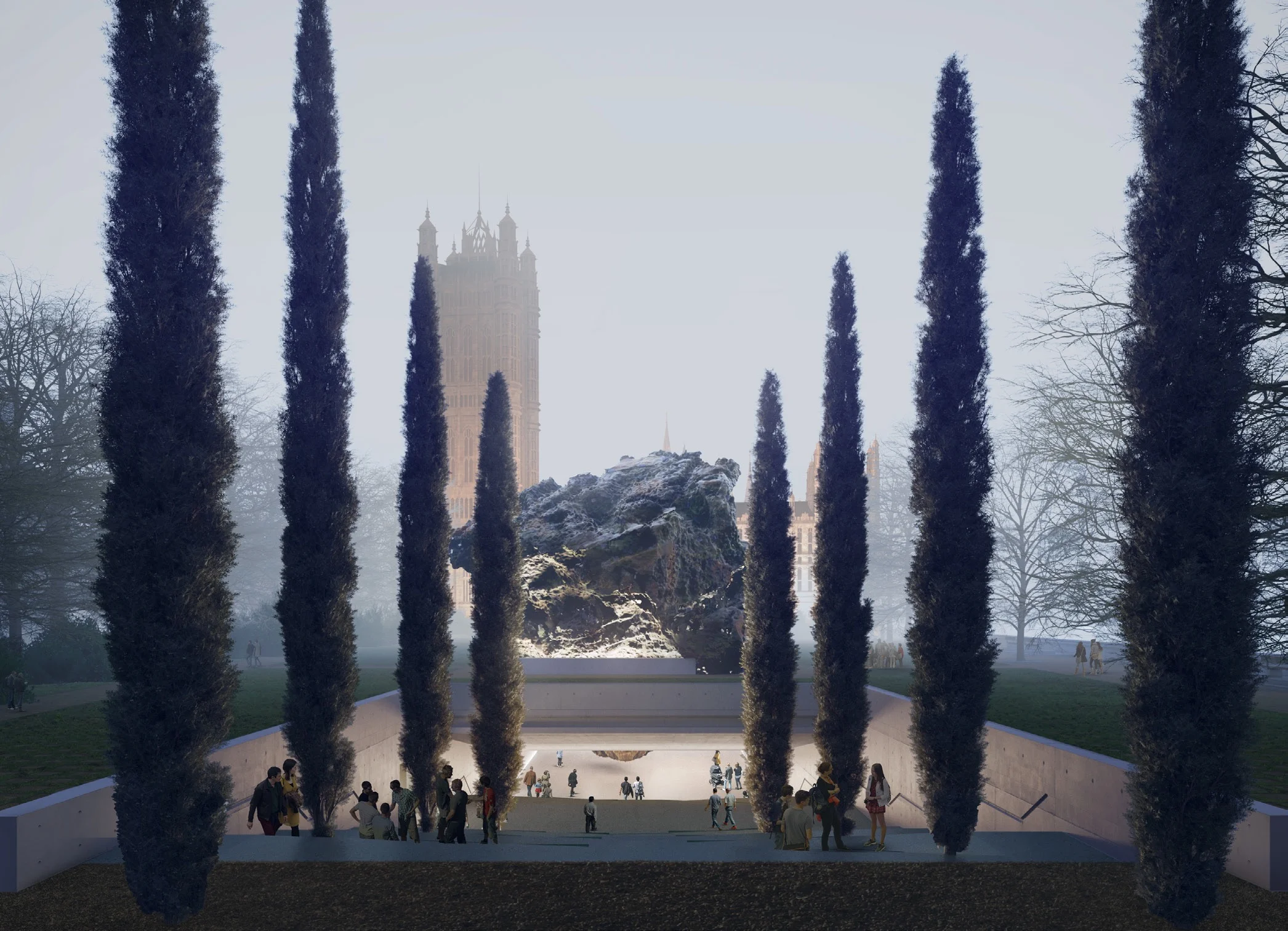 Memorial Grove and Holocaust Memorial