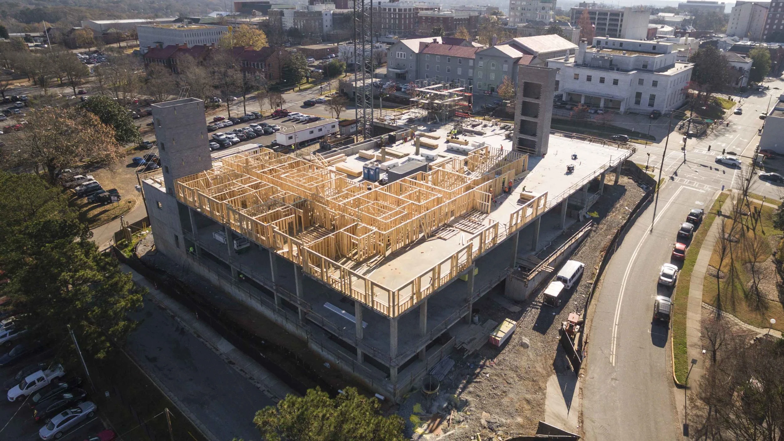 Athens Georgia Drone Construction Photography Aerial