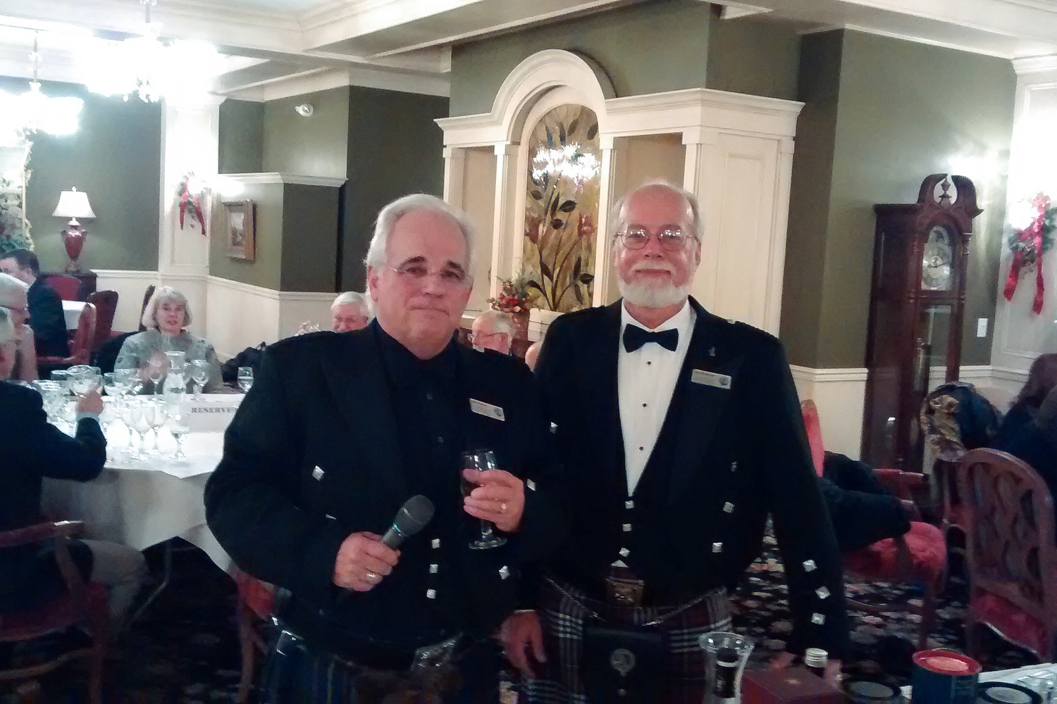 Whisky Masters Larry Kascht and Harold Hansen