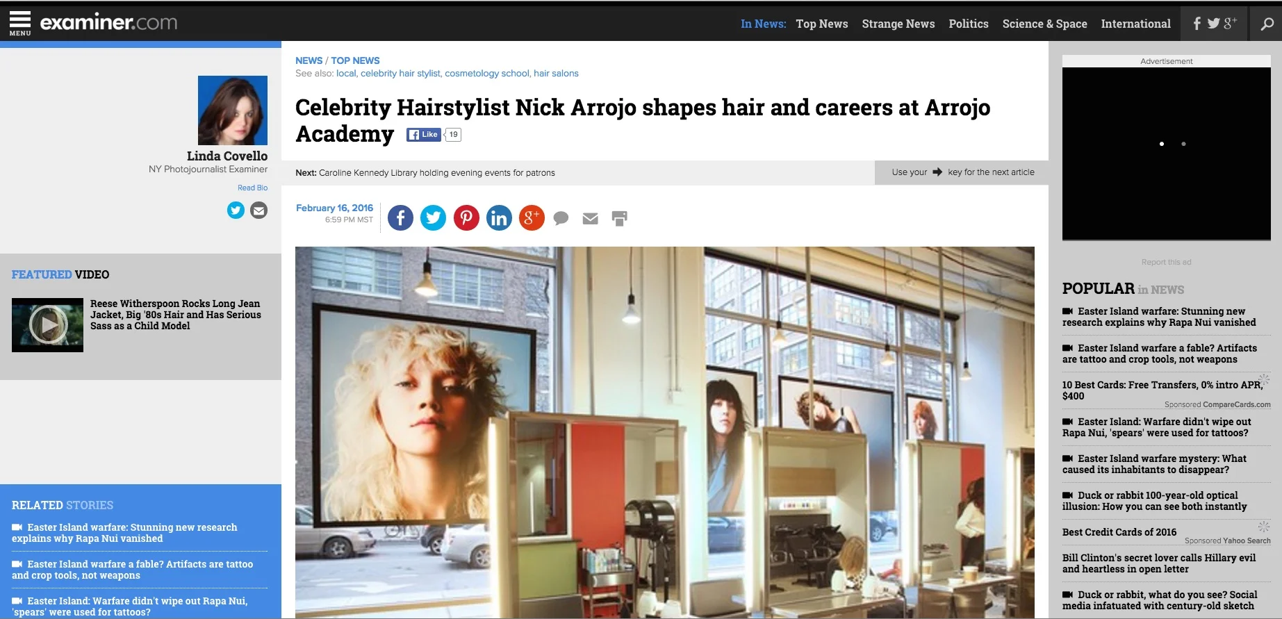 Examiner Com Visits Our New Campus In Tribeca Sees How Hair