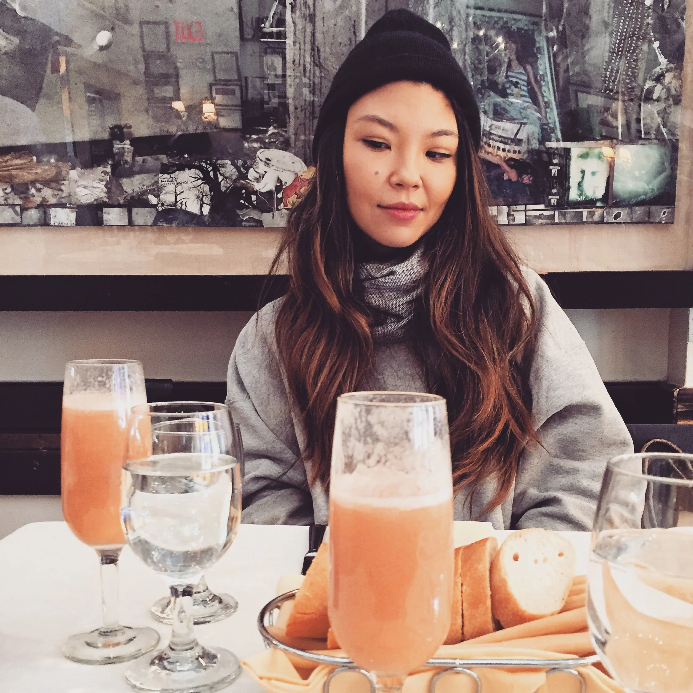 Cheers to the best Bellinis in the world!