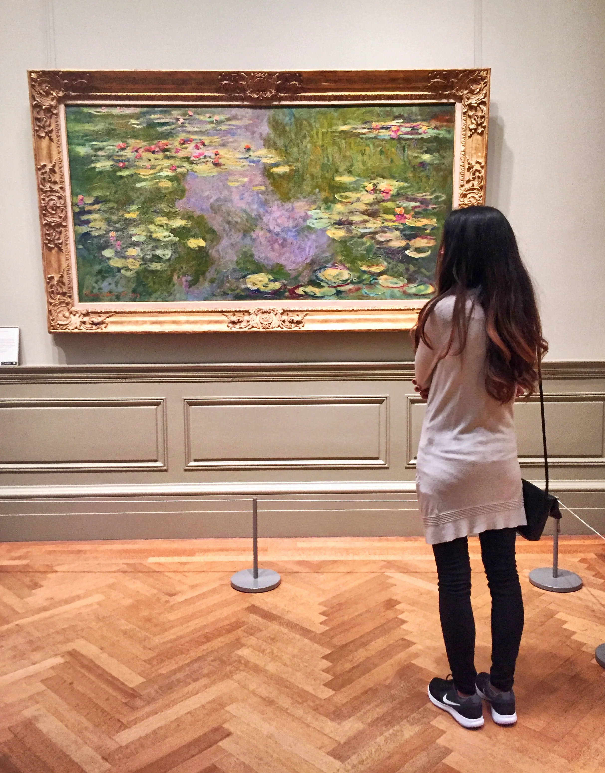 Water Lilies . Claude Monet . (French, Paris 1840–1926 Giverny) 1919. Oil on canvas.
