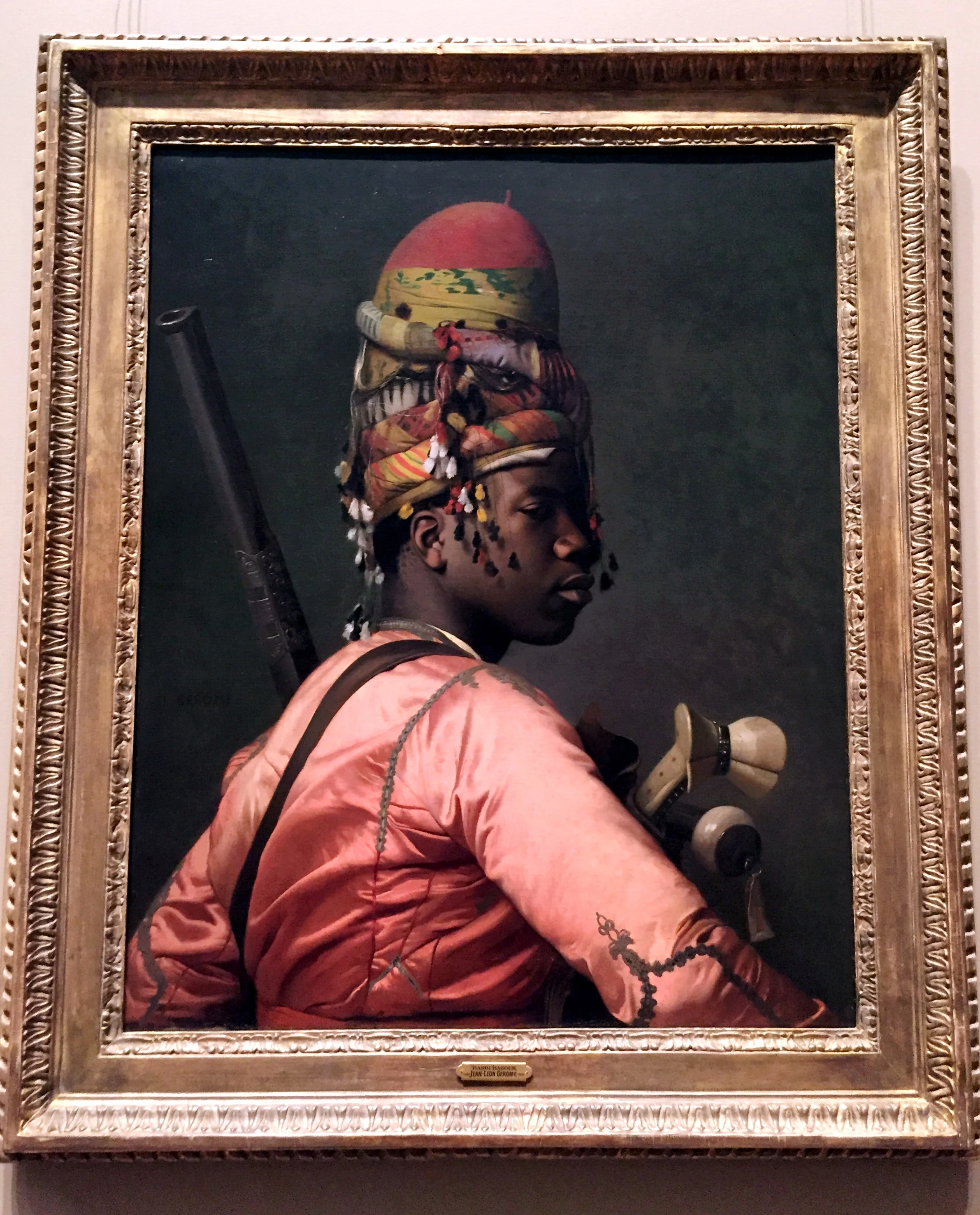 Bashi-Bazouk . Jean-Léon Gerome . (French, Vesoul 1824–1904 Paris) 1868–69. Oil on canvas.