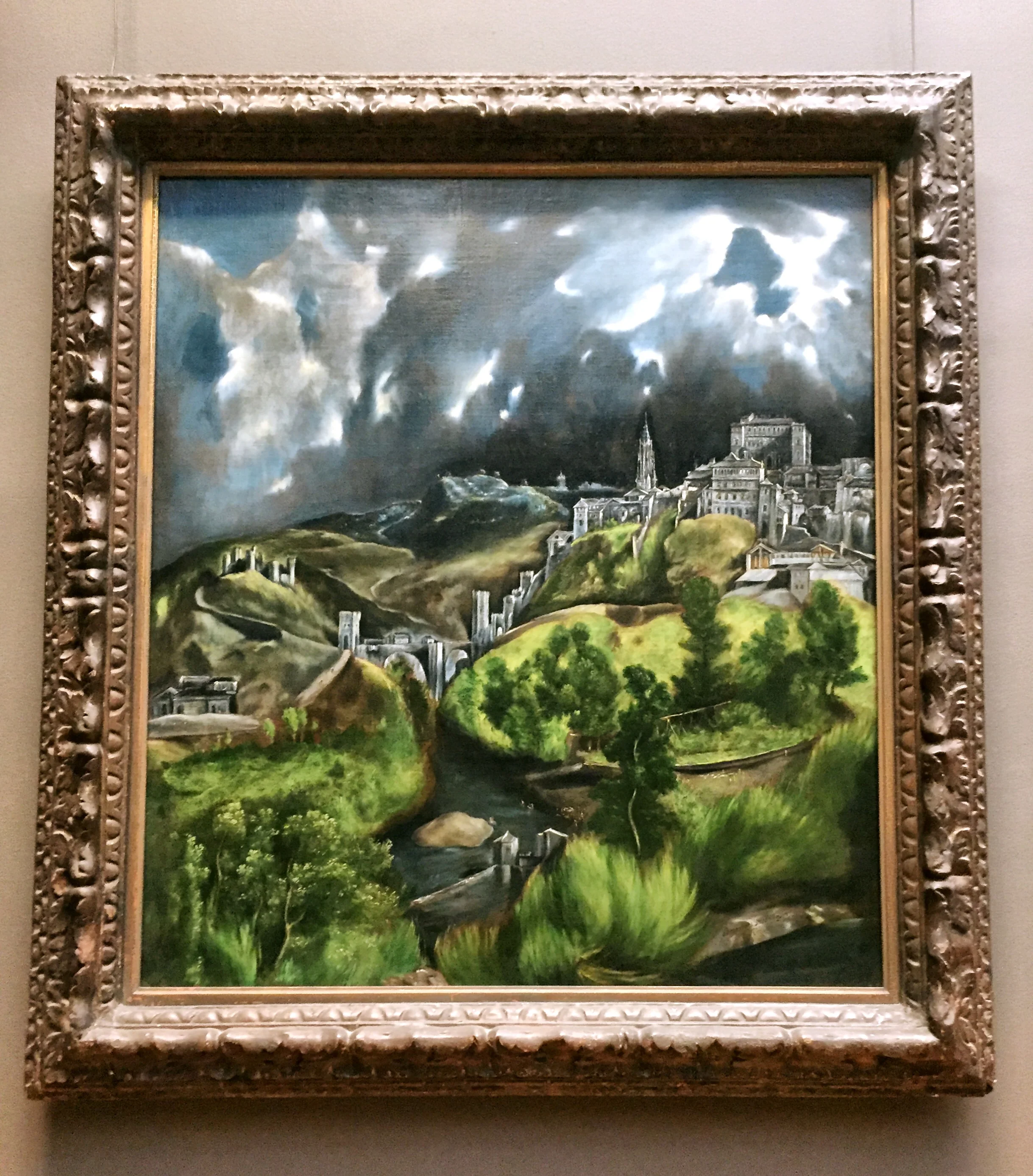 View of Toledo . El Greco (Domenikos Theotokopoulos) (Greek, Iraklion (Candia) 1540/41–1614 Toledo) ca. 1598-99. Oil on canvas.