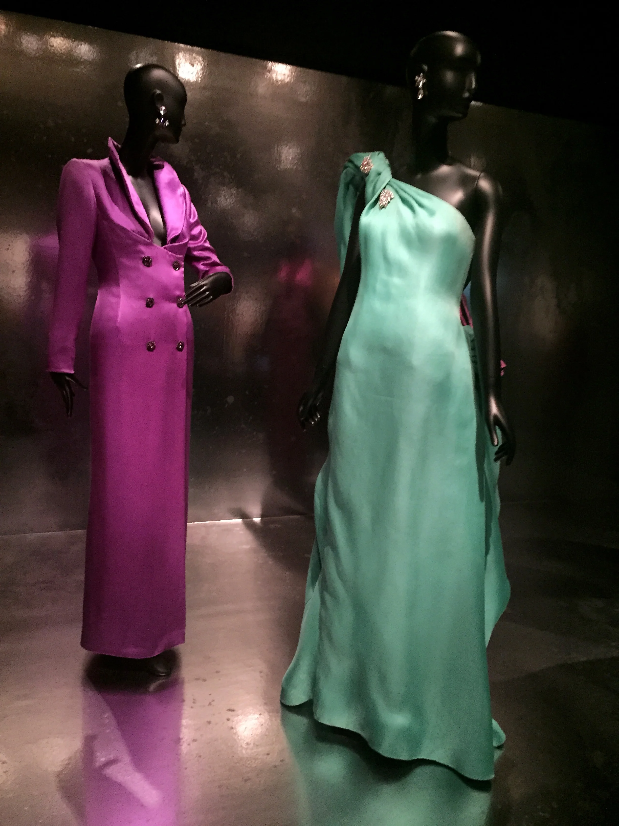 Exquisite colors for evening wear.