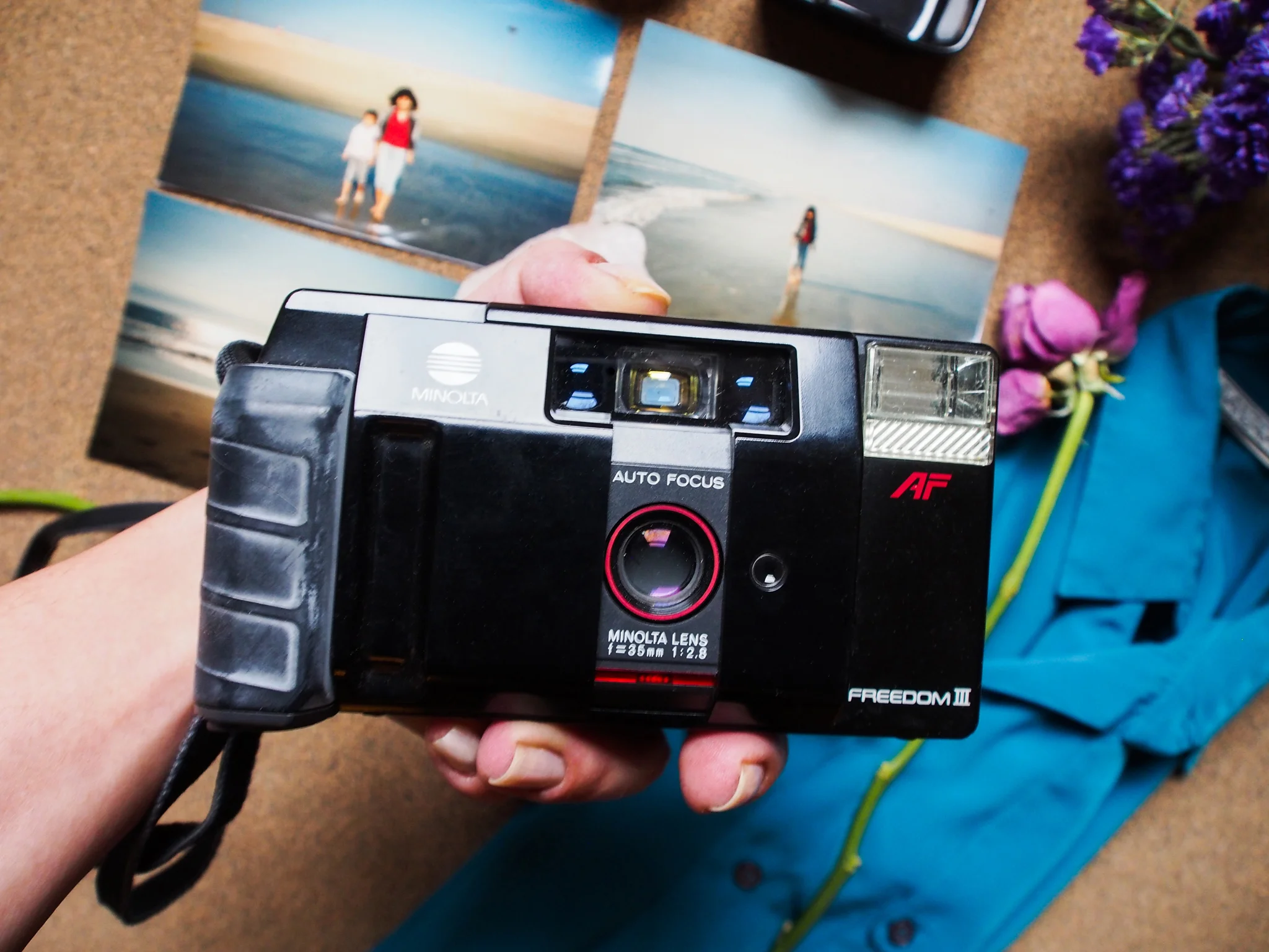 My mother's Freedom III Minolta Film Camera 📷.