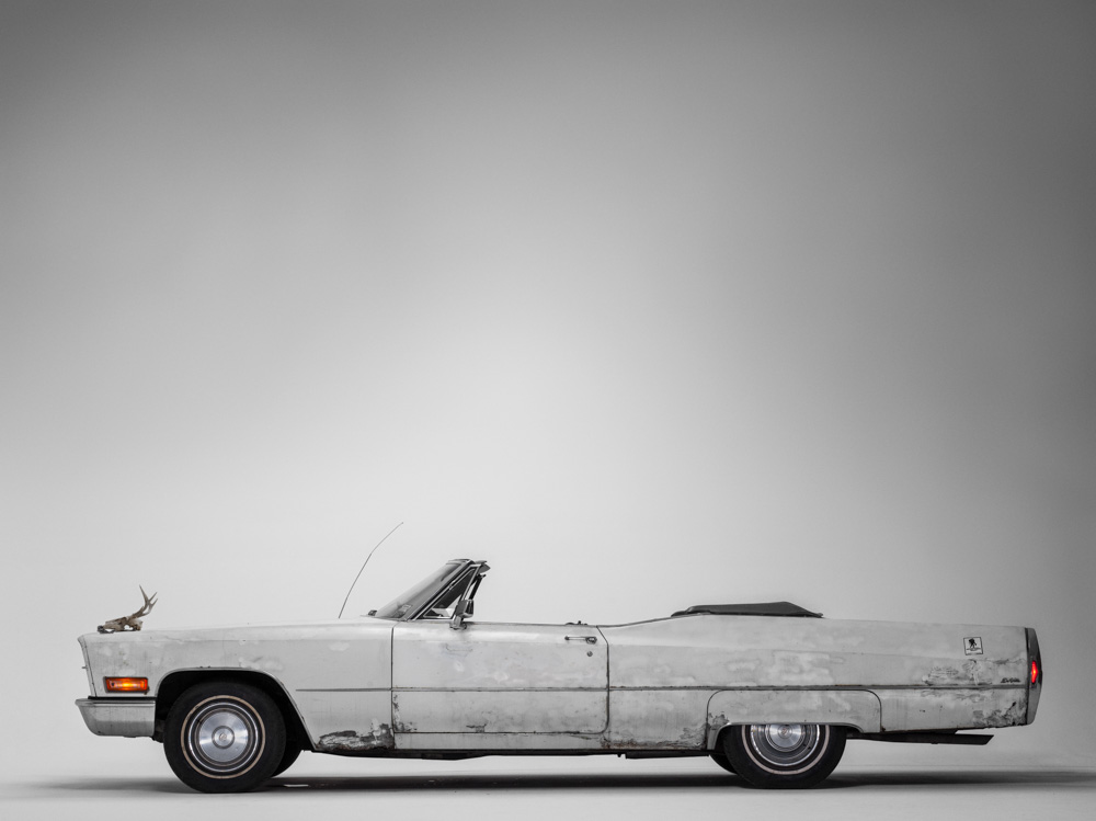 James Gandolfini's Cadillac. (Photograph by Henry Leutwyler )