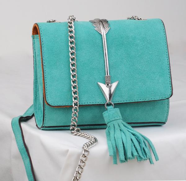 Most Wanted USA Tiffany Satchel – Turquoise