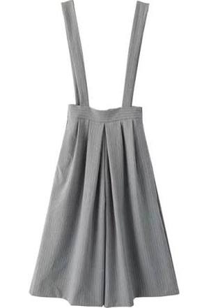 H&M WIDE LEG WITH SUSPENDERS