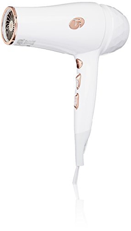 T3 Micro Featherweight Luxe 2I Dryer, White/Rose Gold