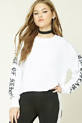 Forever 21 Out of Service Graphic Top